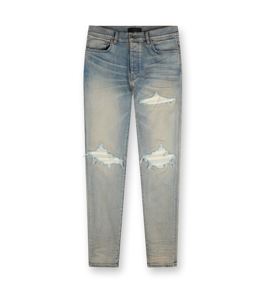 MX1 Ultra Suede Distressed Jeans Antique Indigo