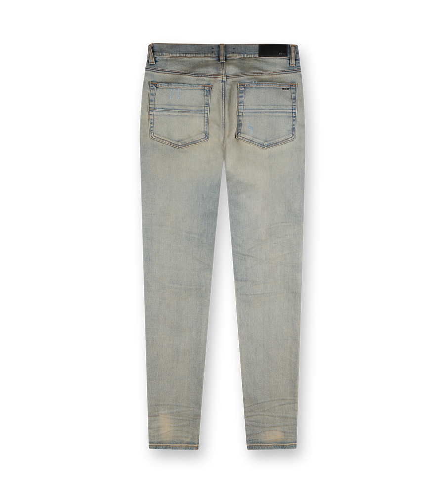 MX1 Ultra Suede Distressed Jeans Antique Indigo