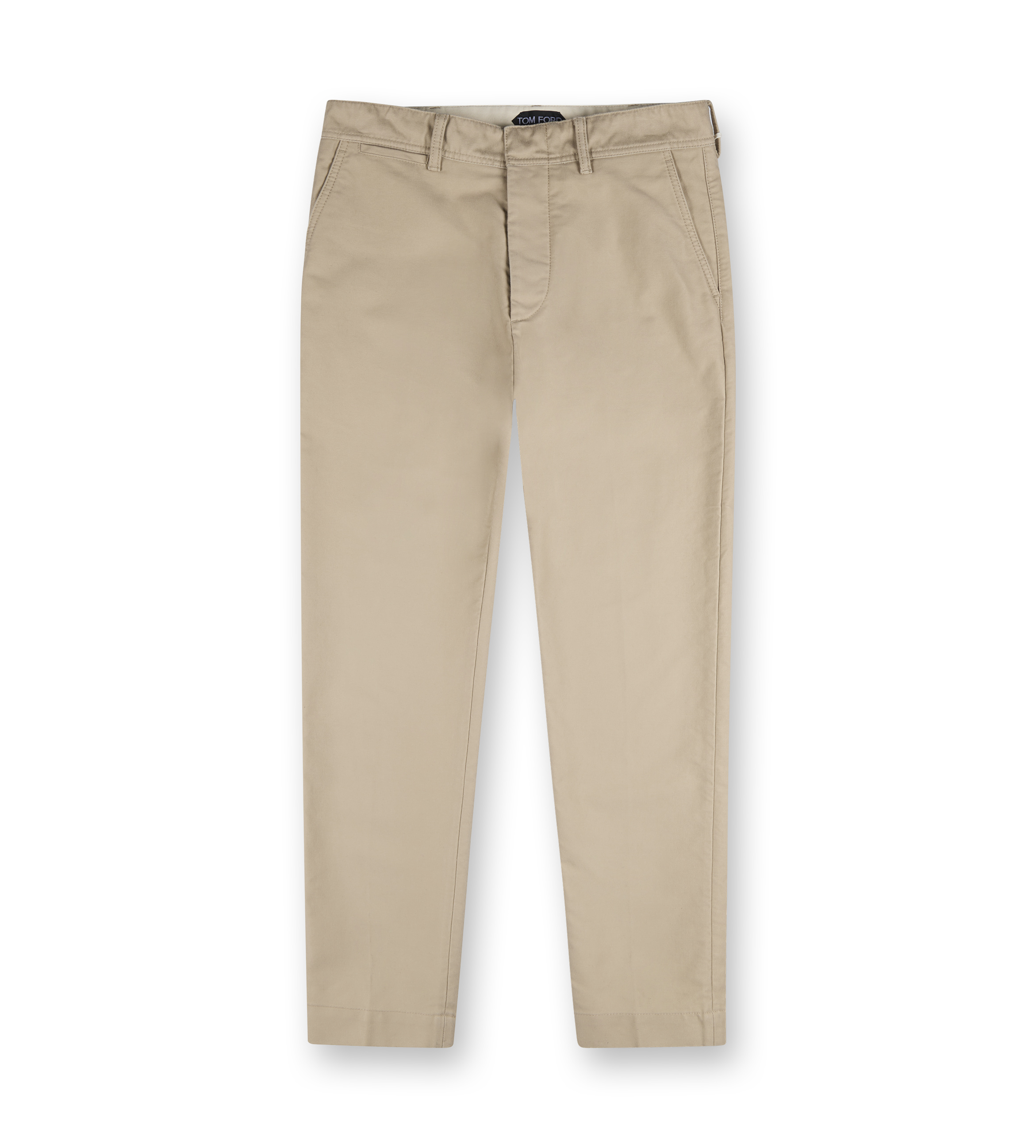 Cotton Satin Pants Sand