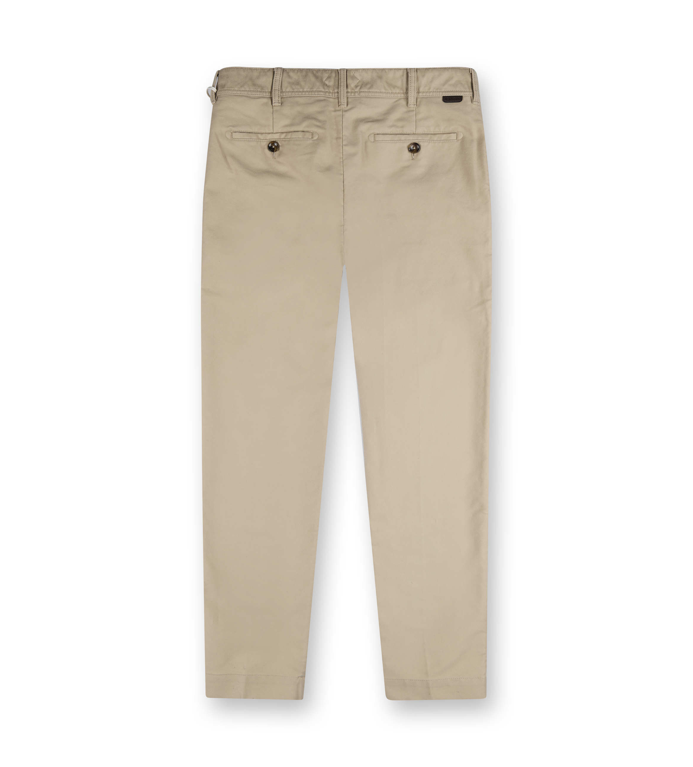 Cotton Satin Pants Sand