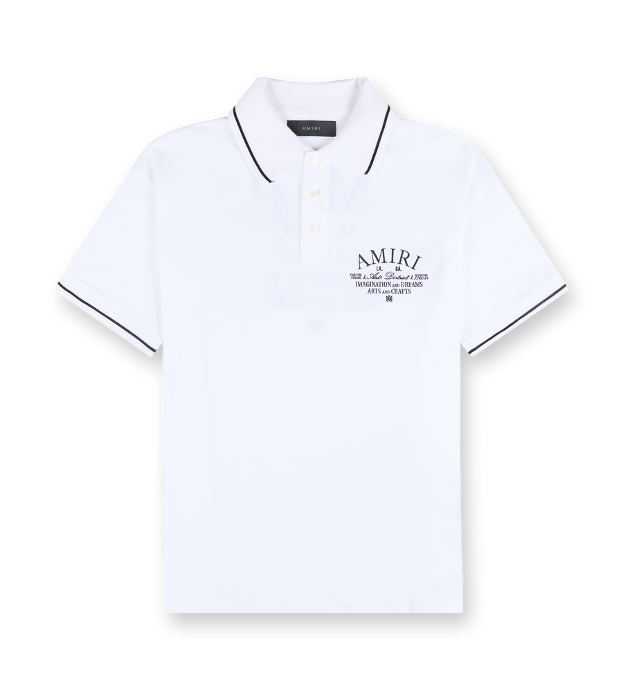 Arts District Polo T-shirt White