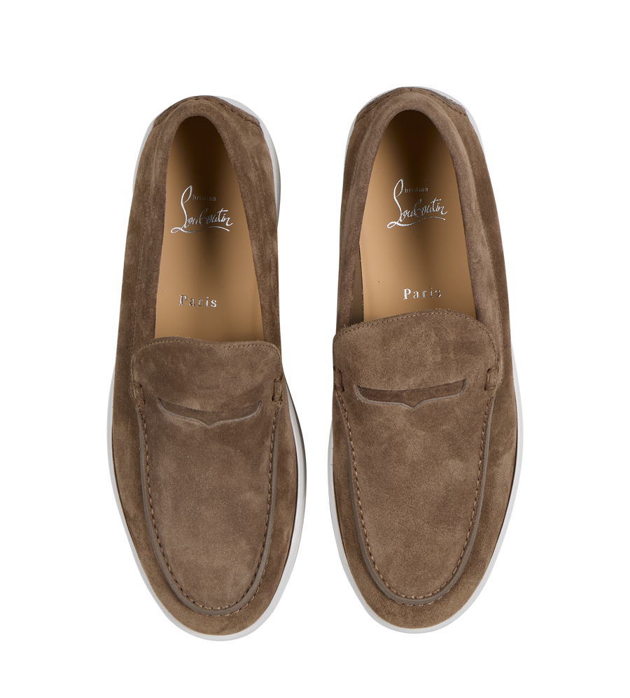 Paqueboat Suede Loafers Brown