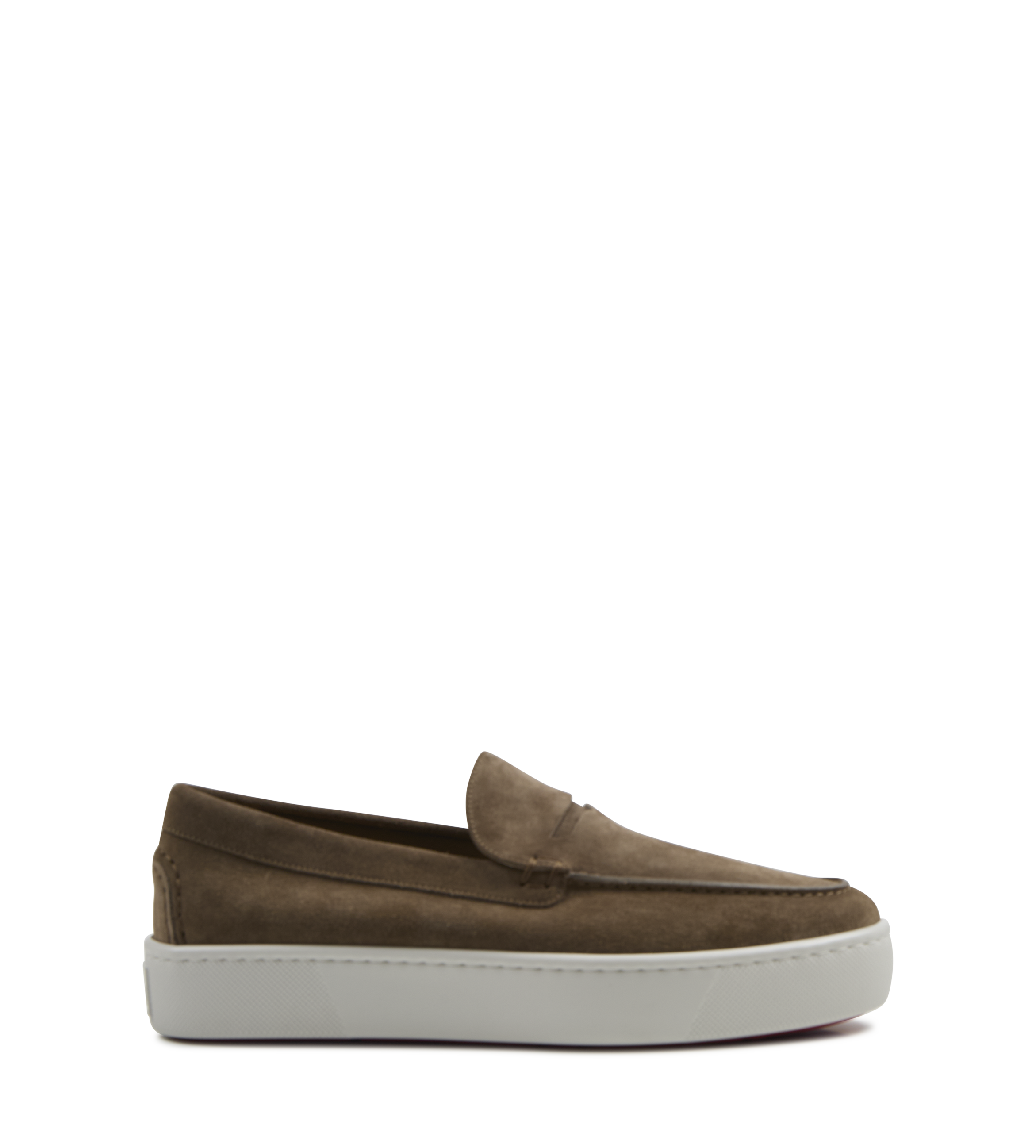 Paqueboat Suede Loafers Brown