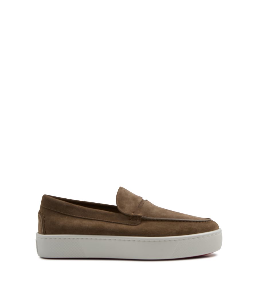 Paqueboat Suede Loafers Brown