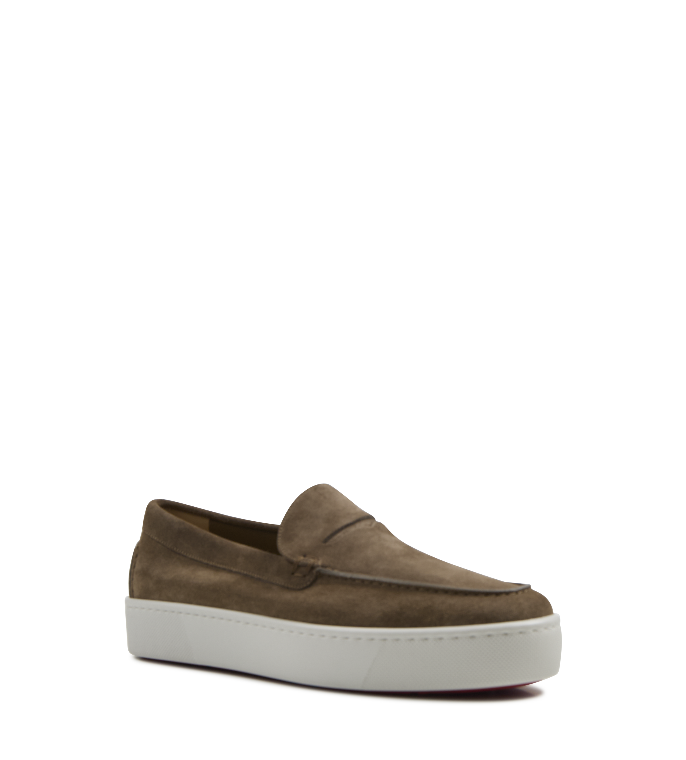 Paqueboat Suede Loafers Brown