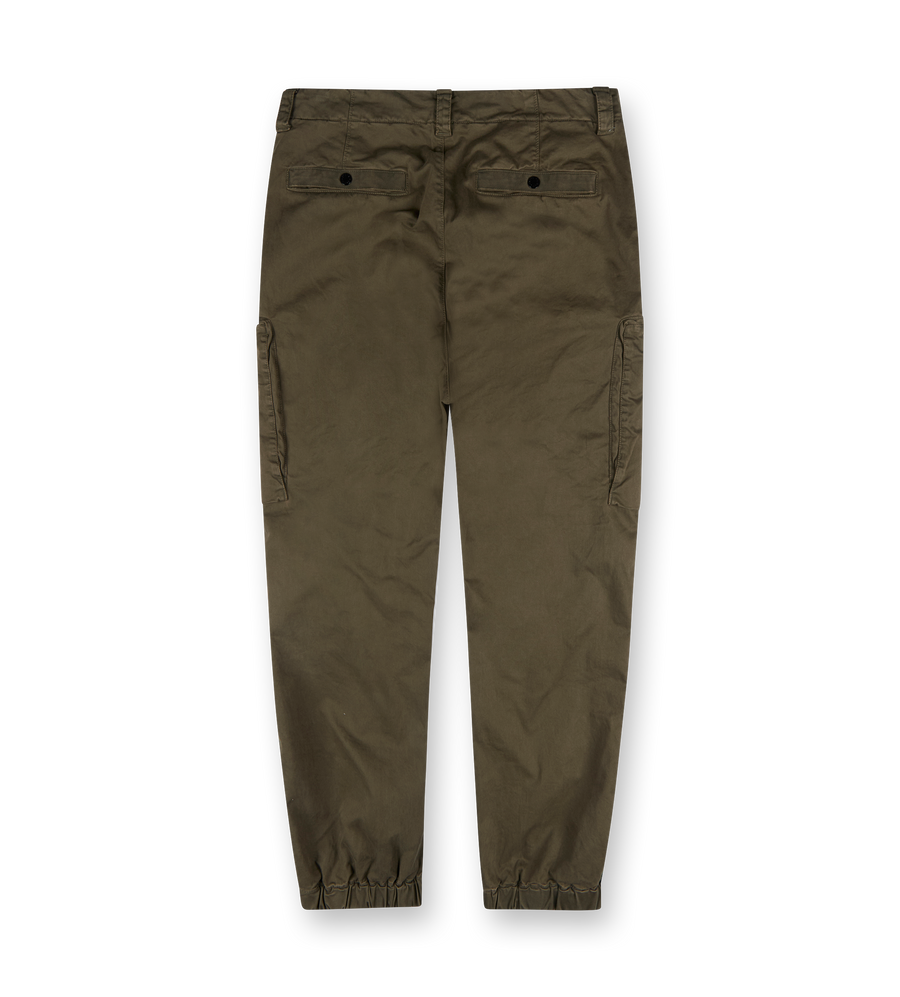 Cargo Jogger Trousers Military Green