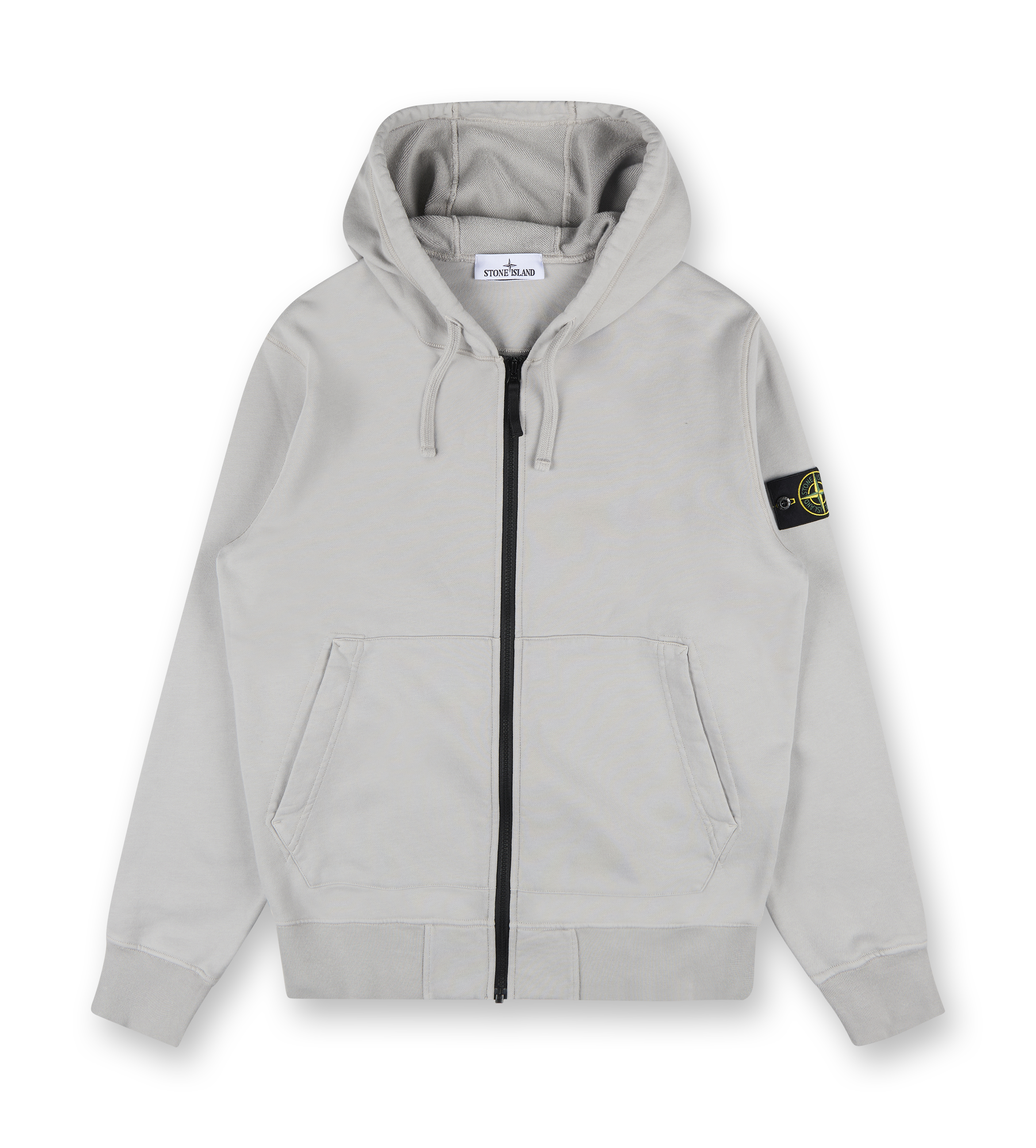 Fleece Hoodie Pearl Grey