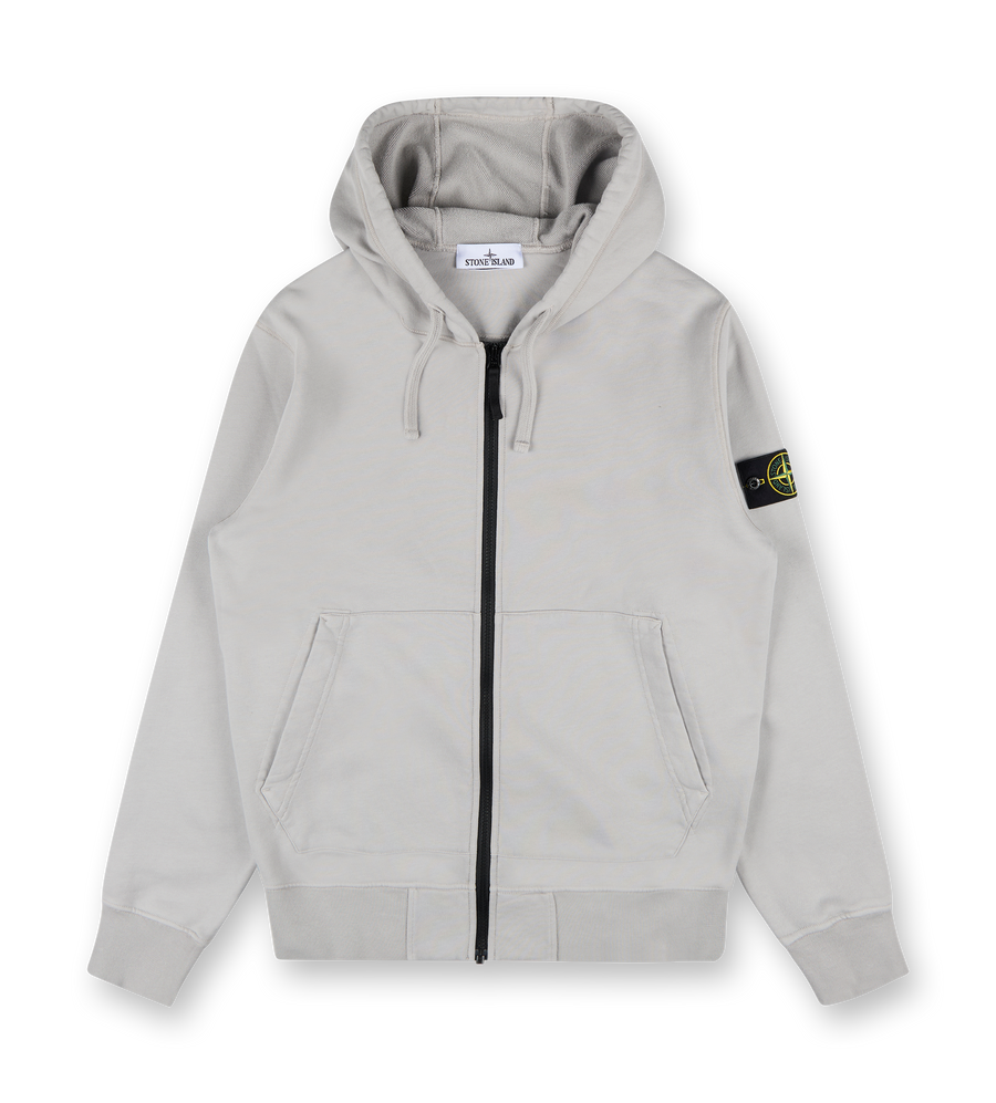 Fleece Hoodie Pearl Grey