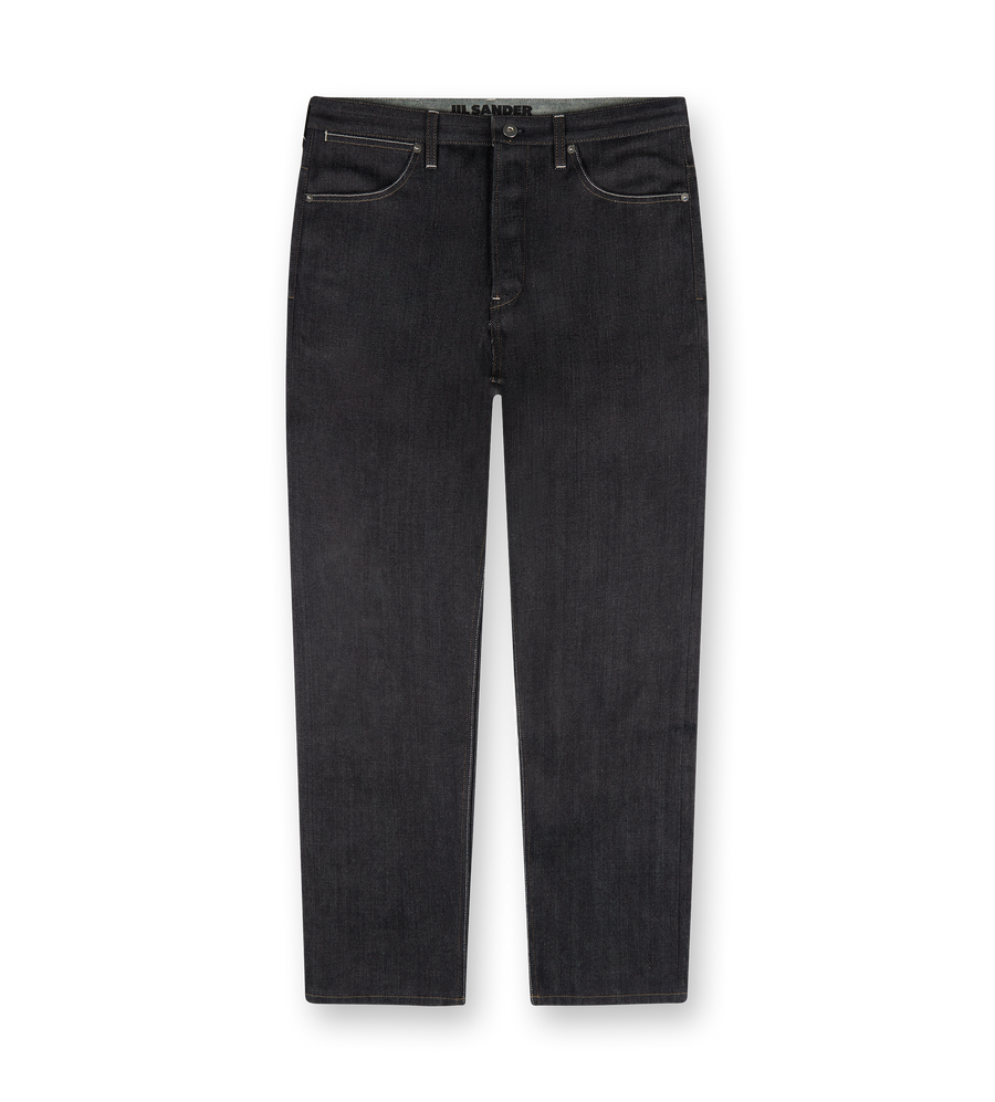 Denim Trousers Dark Blue