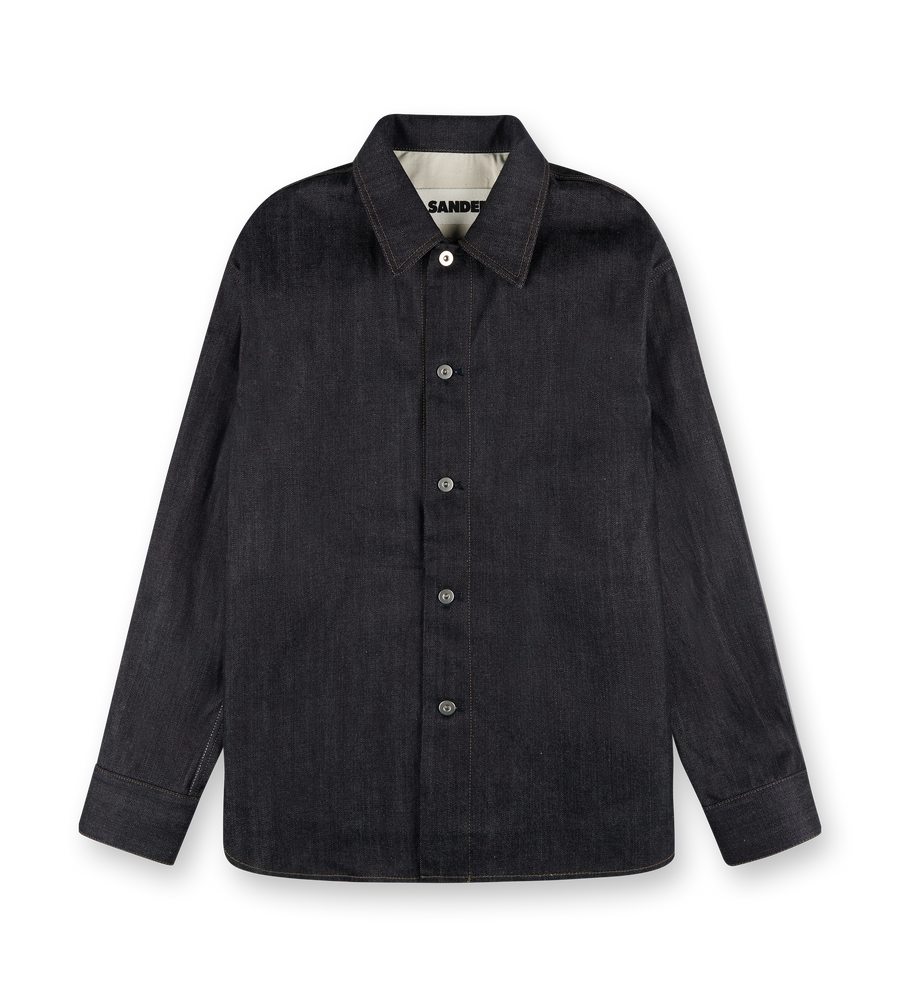 Denim Shirt Dark Blue