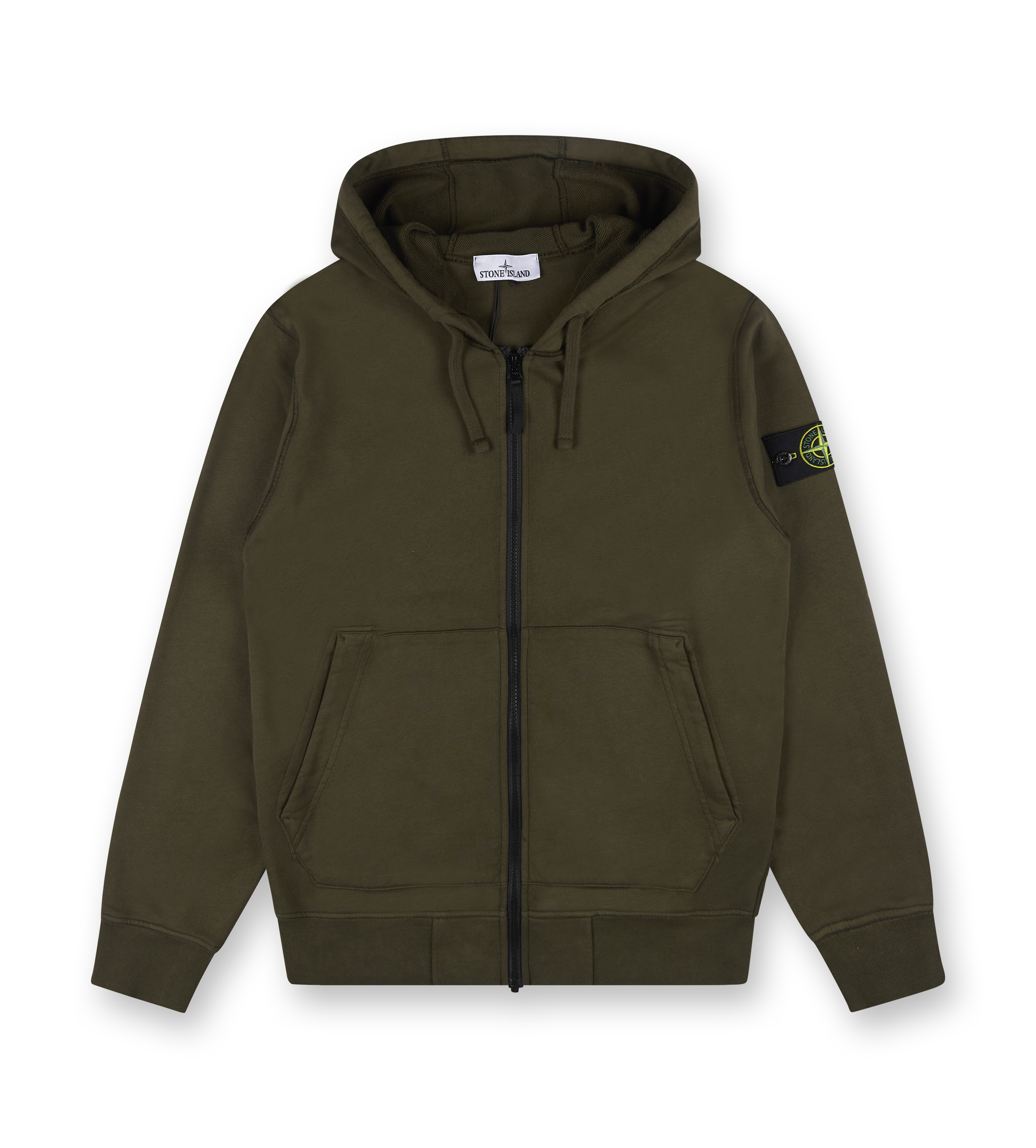 Fleece Hoodie Military Green