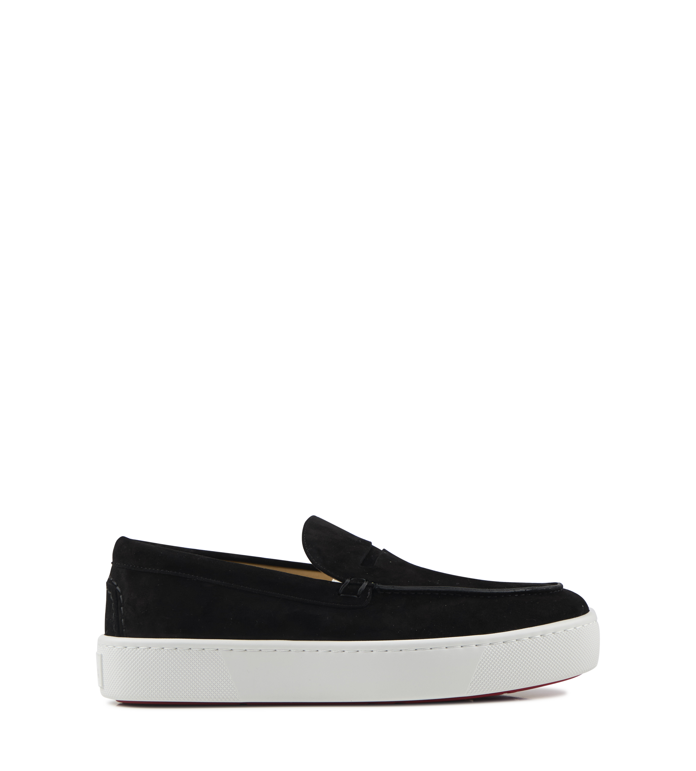 Paqueboat Suede Loafers Black