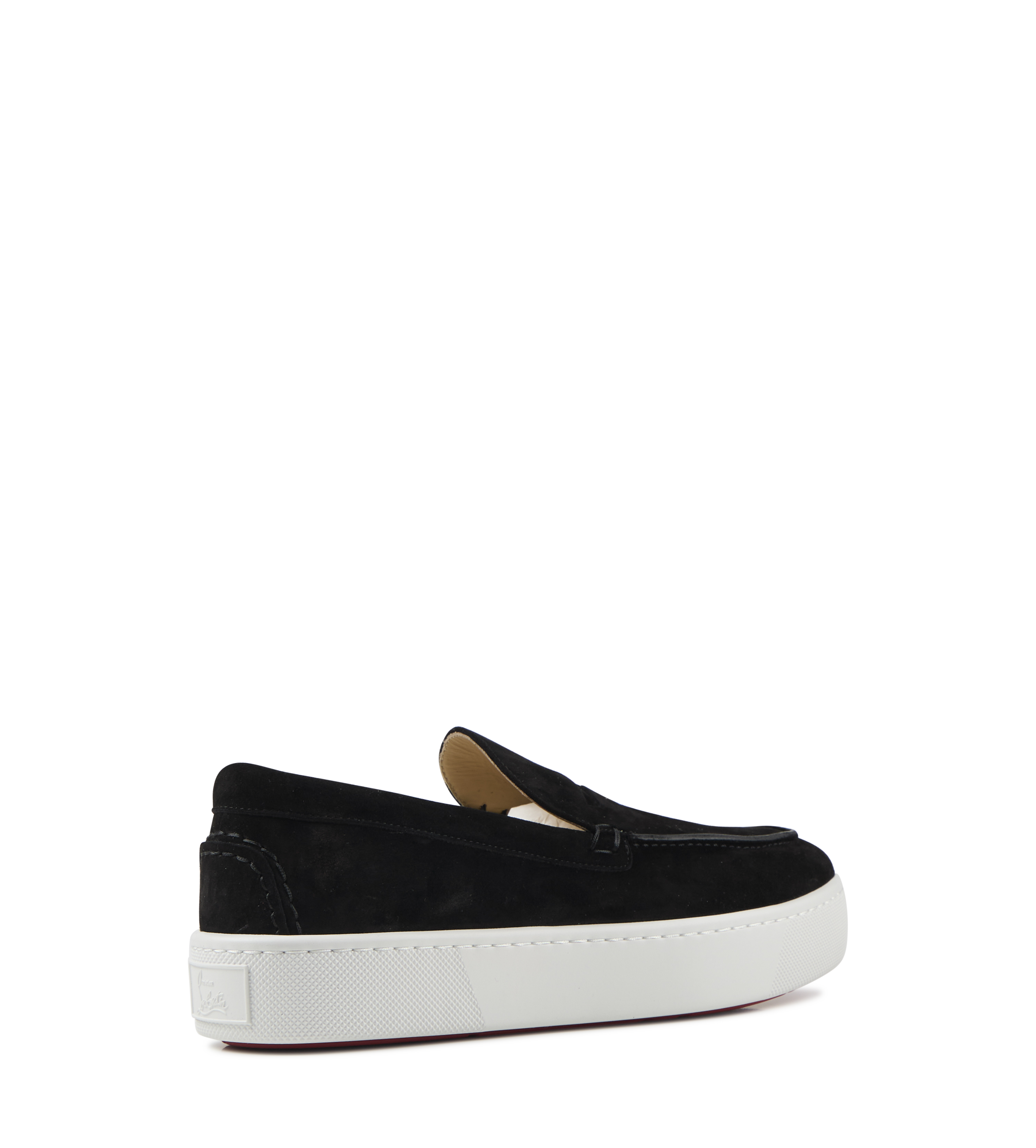 Paqueboat Suede Loafers Black