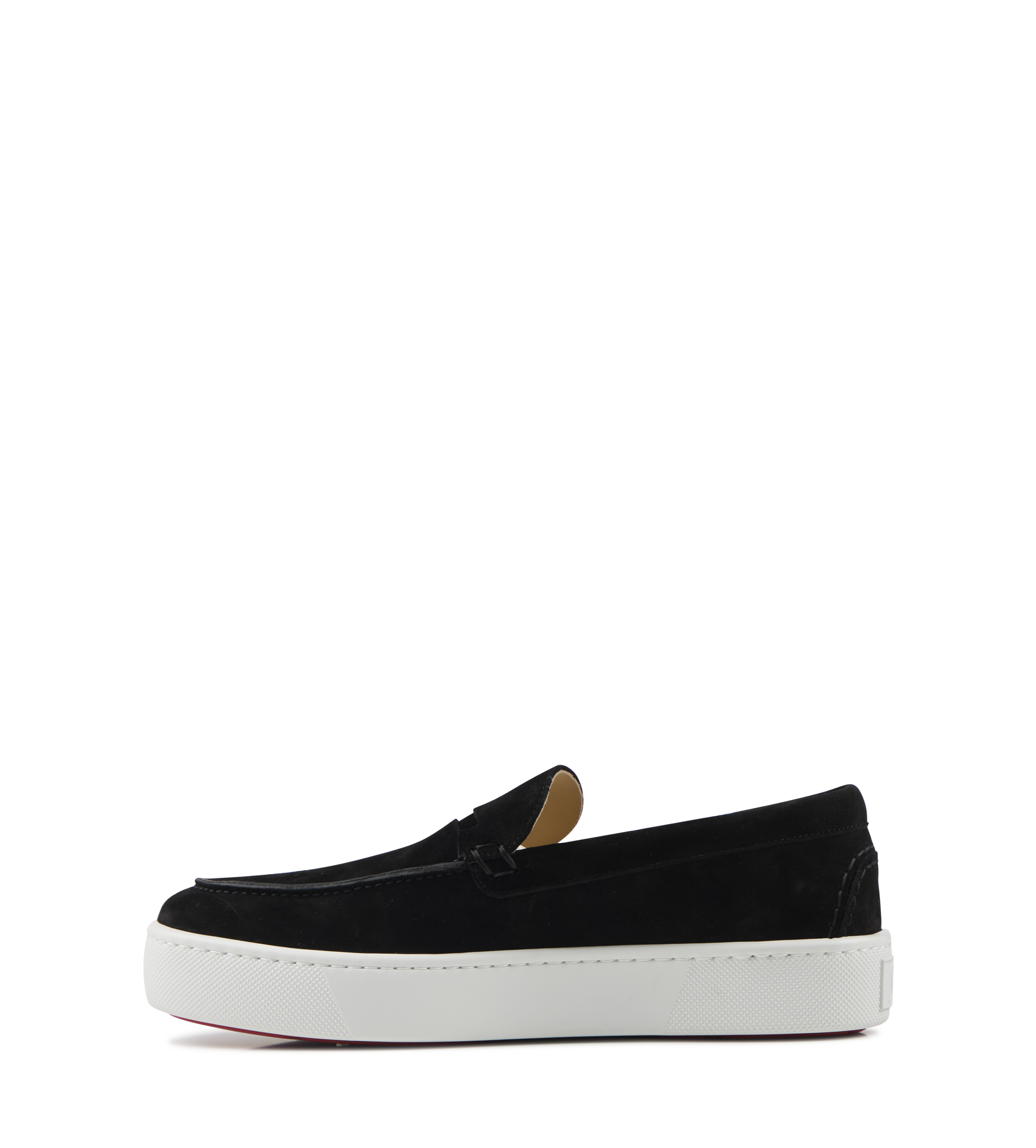 Paqueboat Suede Loafers Black