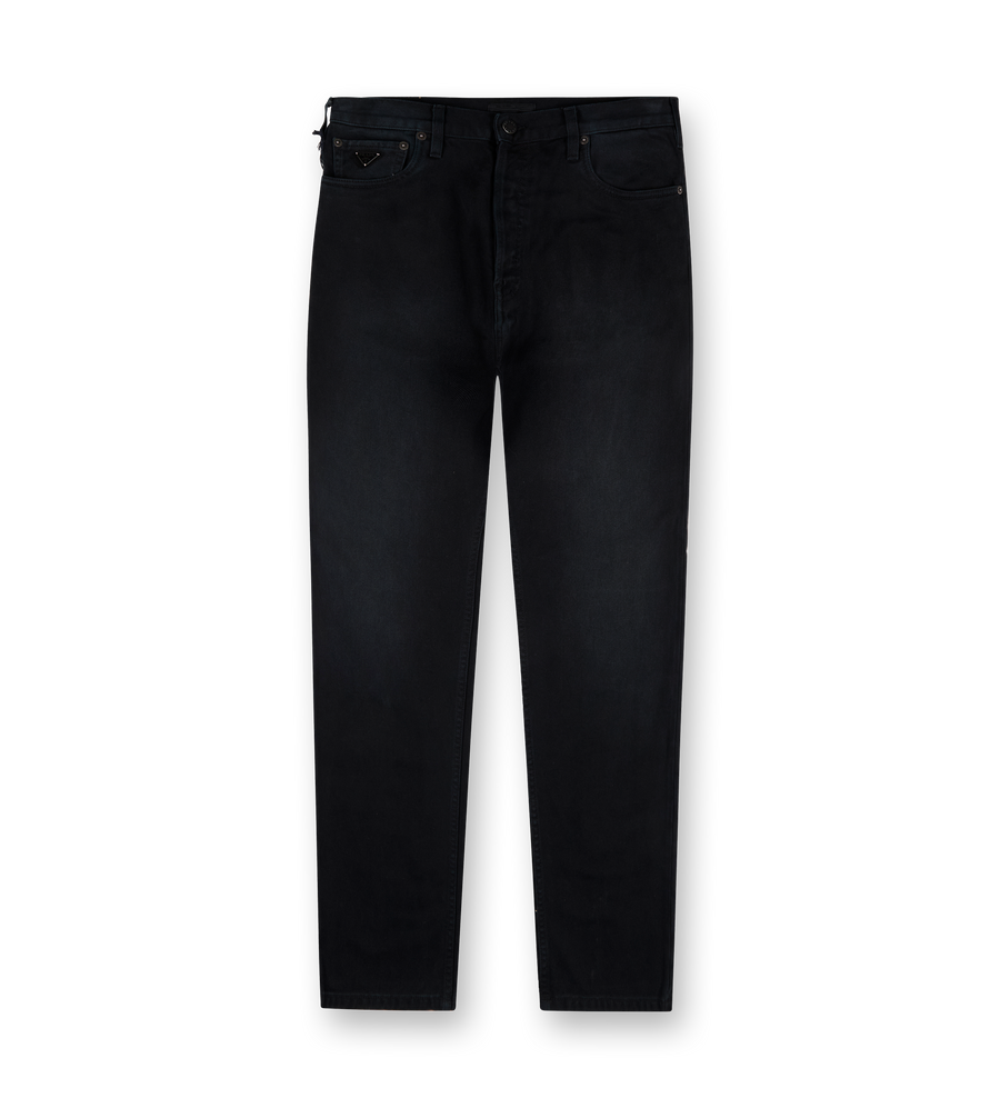 Tapered Black Jeans