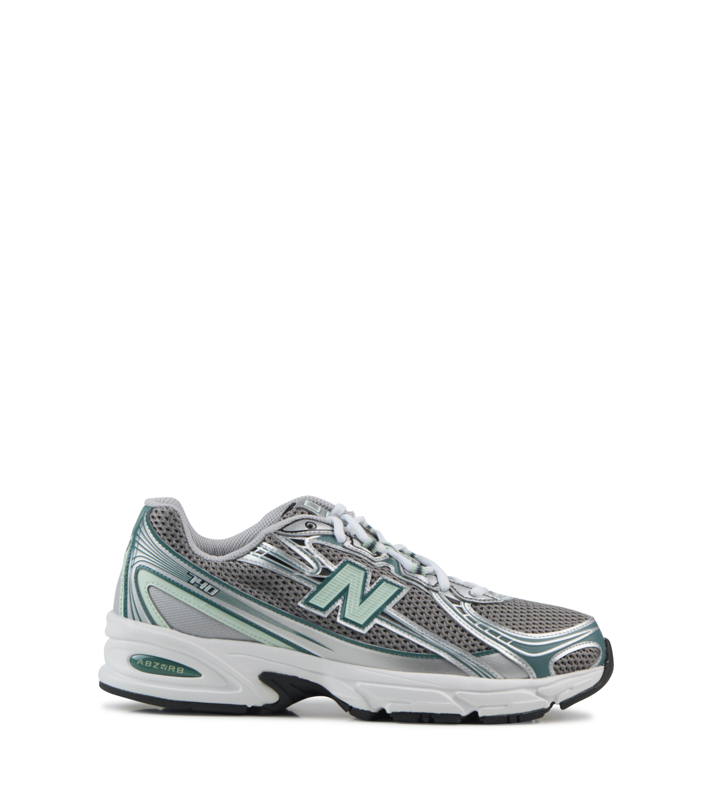 740 Sneakers Silver Metallic