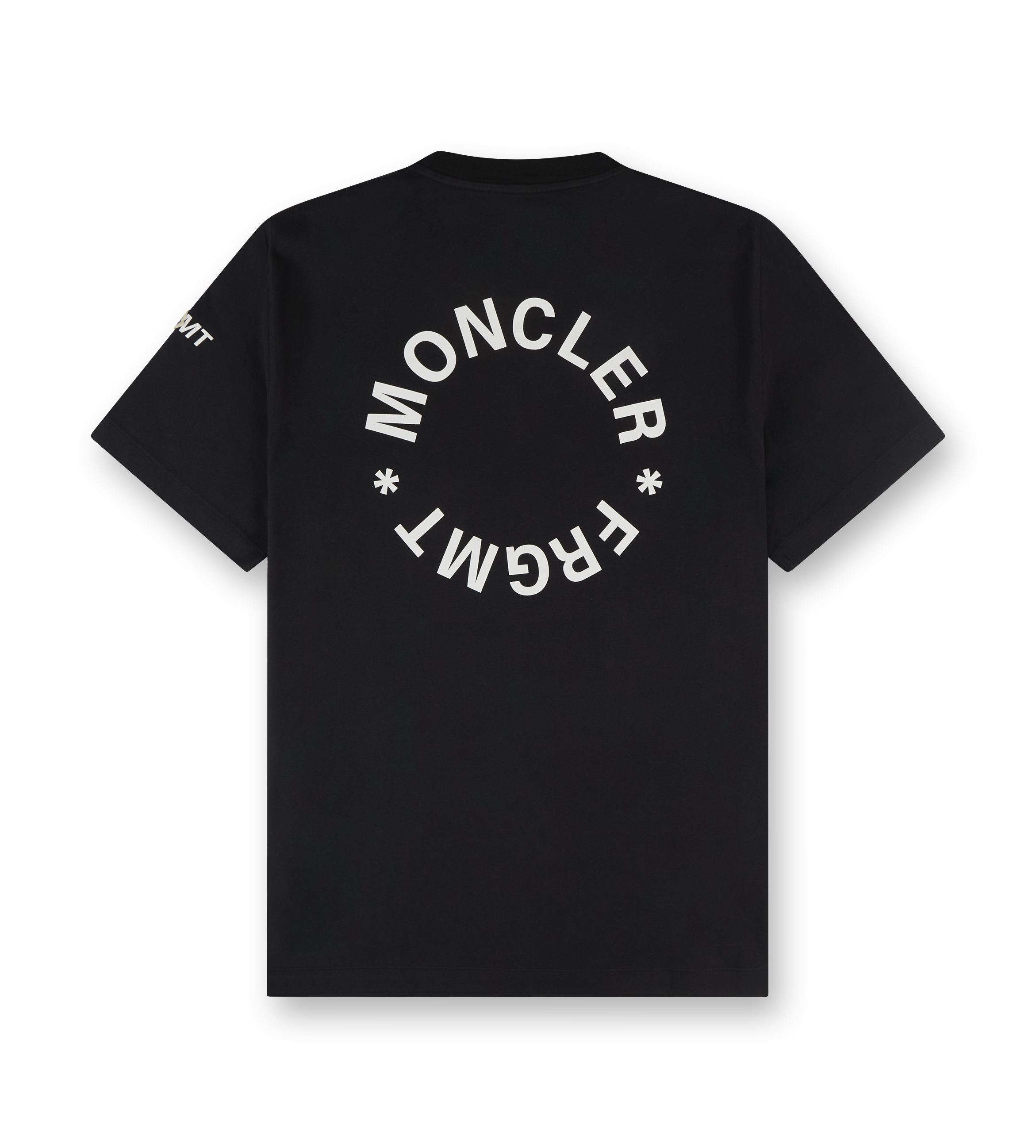 Moncler x FRGMT Maxi Logo Cotton T-Shirt Black