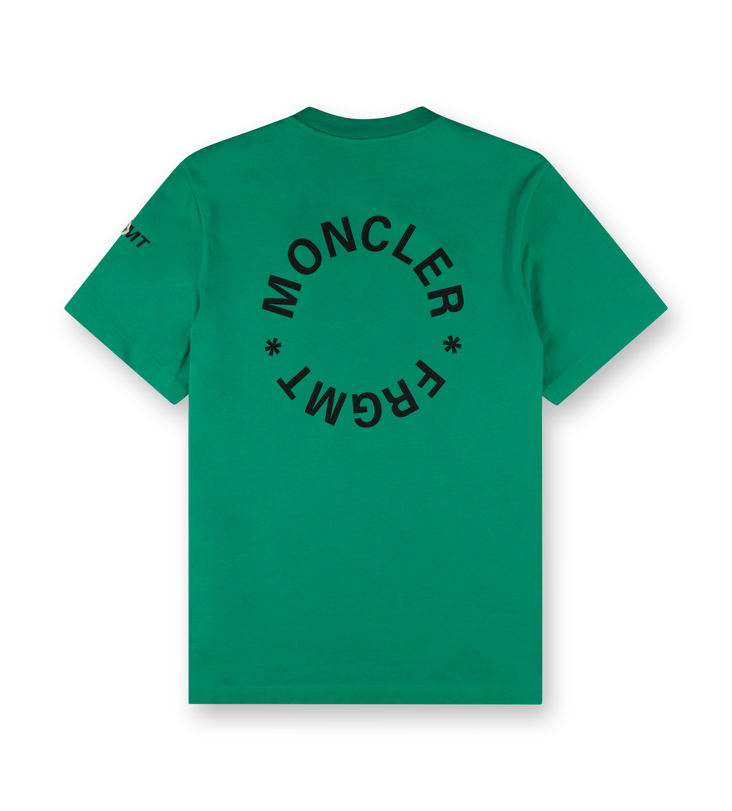 Moncler x FRGMT Maxi Logo Cotton T-Shirt Green