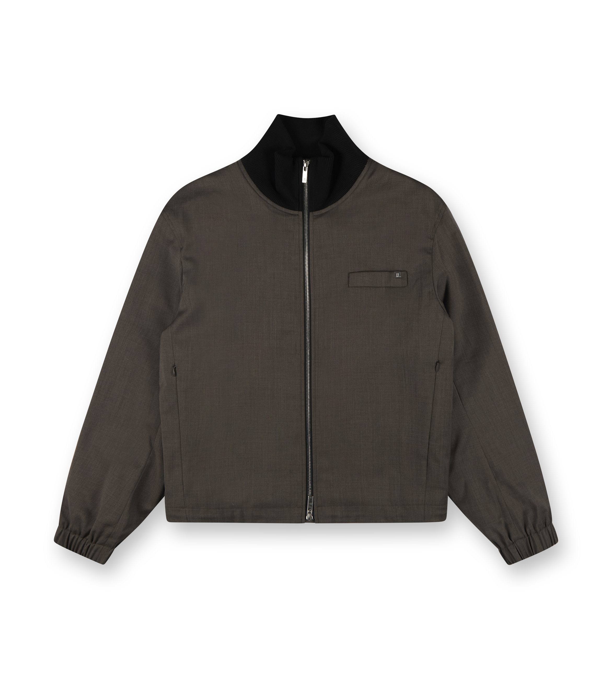Relaxed Wool Bomber