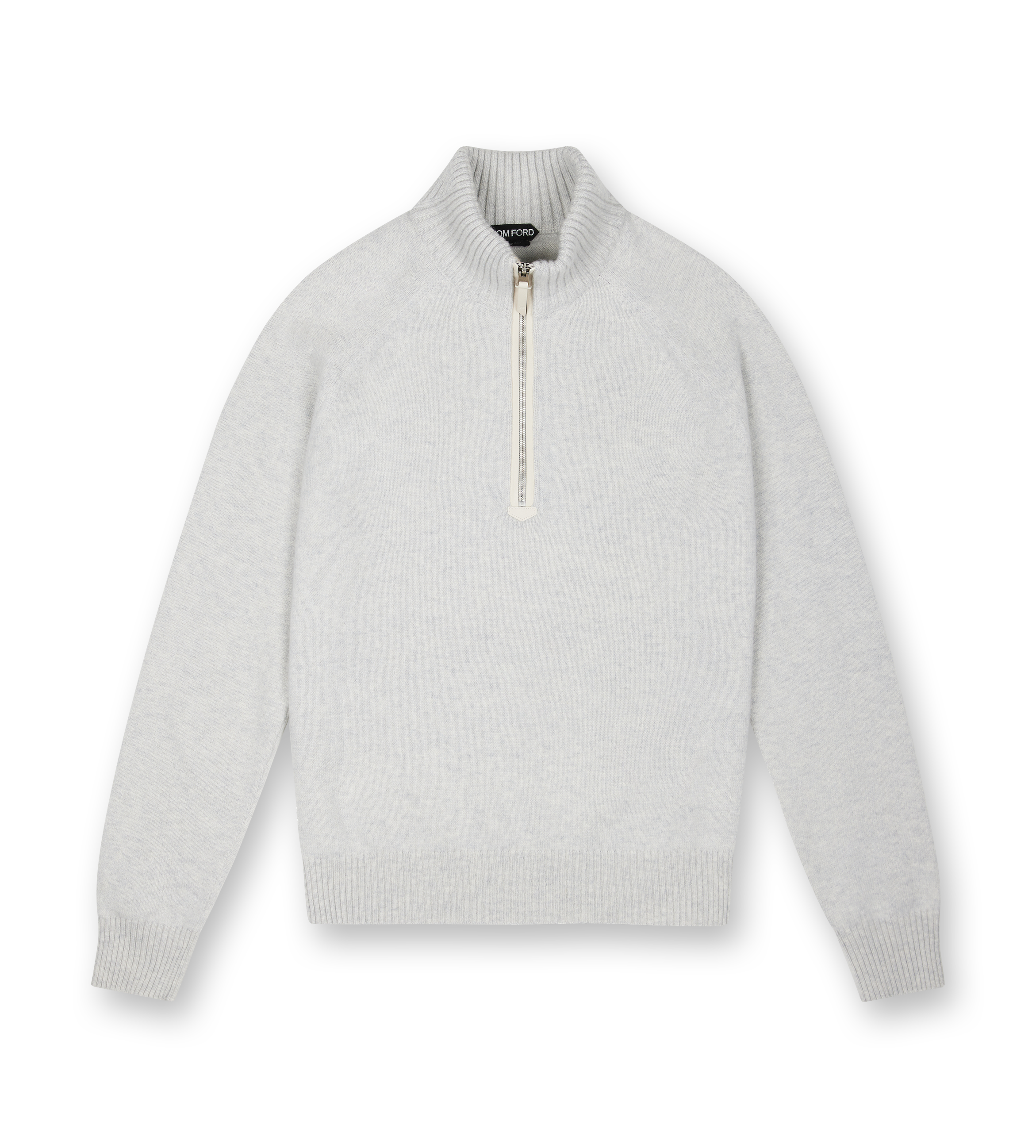 Half-Zip Pale Grey