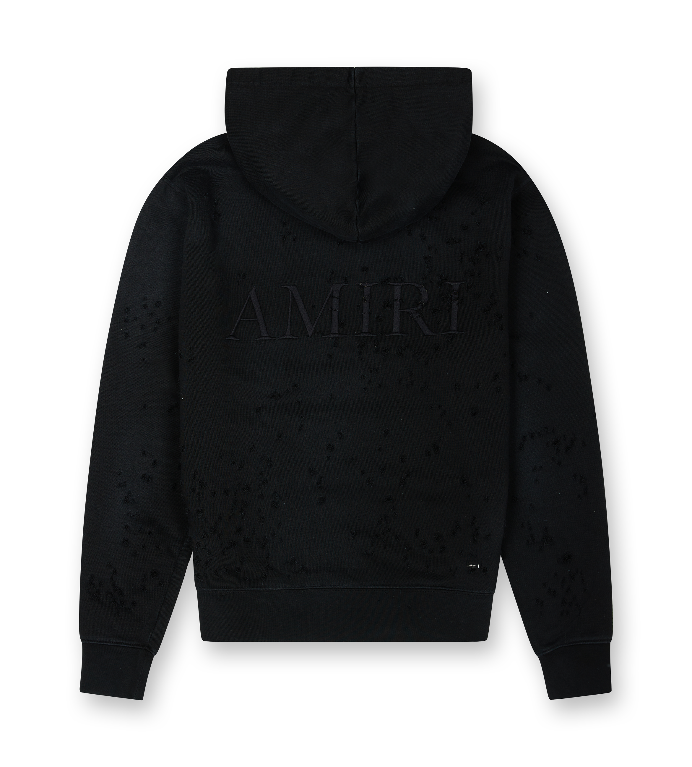 Shotgun Embroidered Hoodie Black