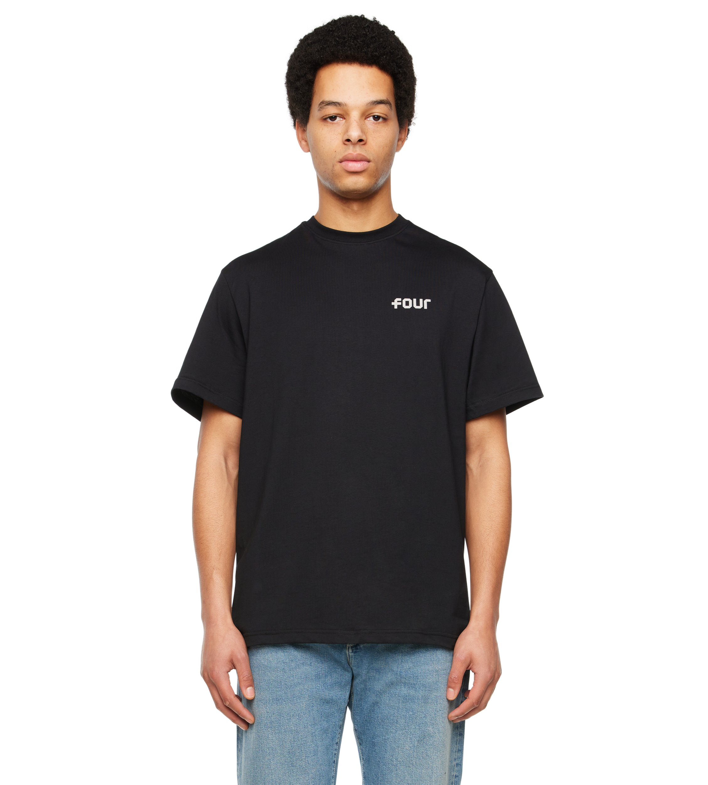 NY Stamp Cab T-shirt Black