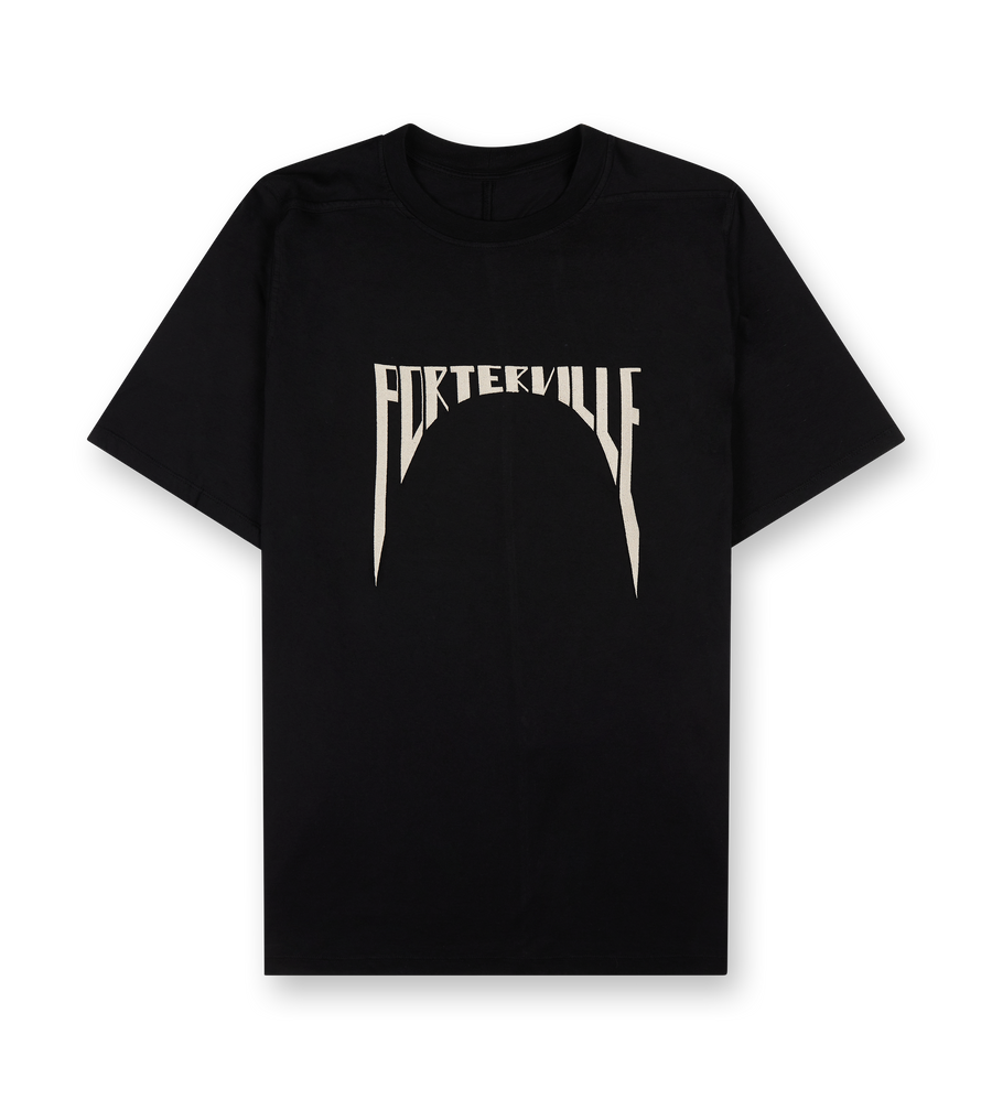 Black T-shirt With Embroidery