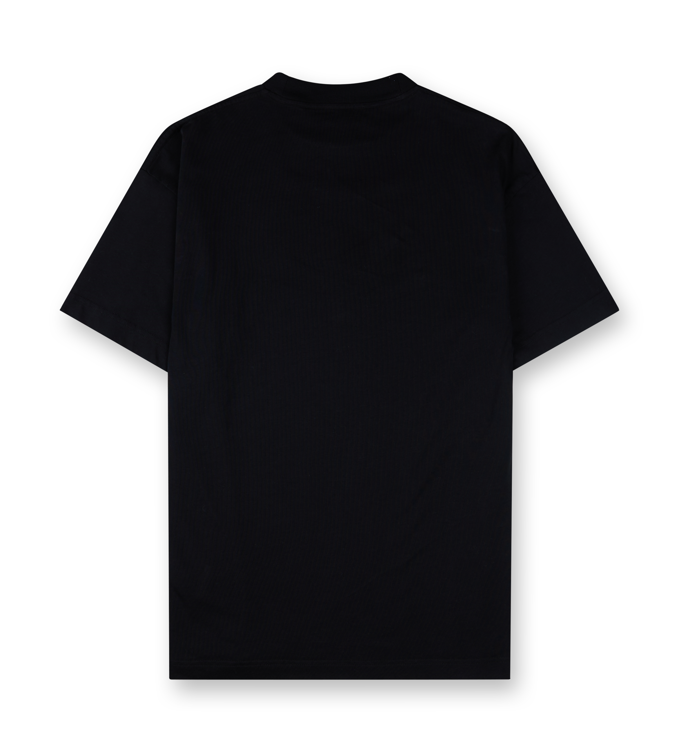 Black Cotton T-shirt Black