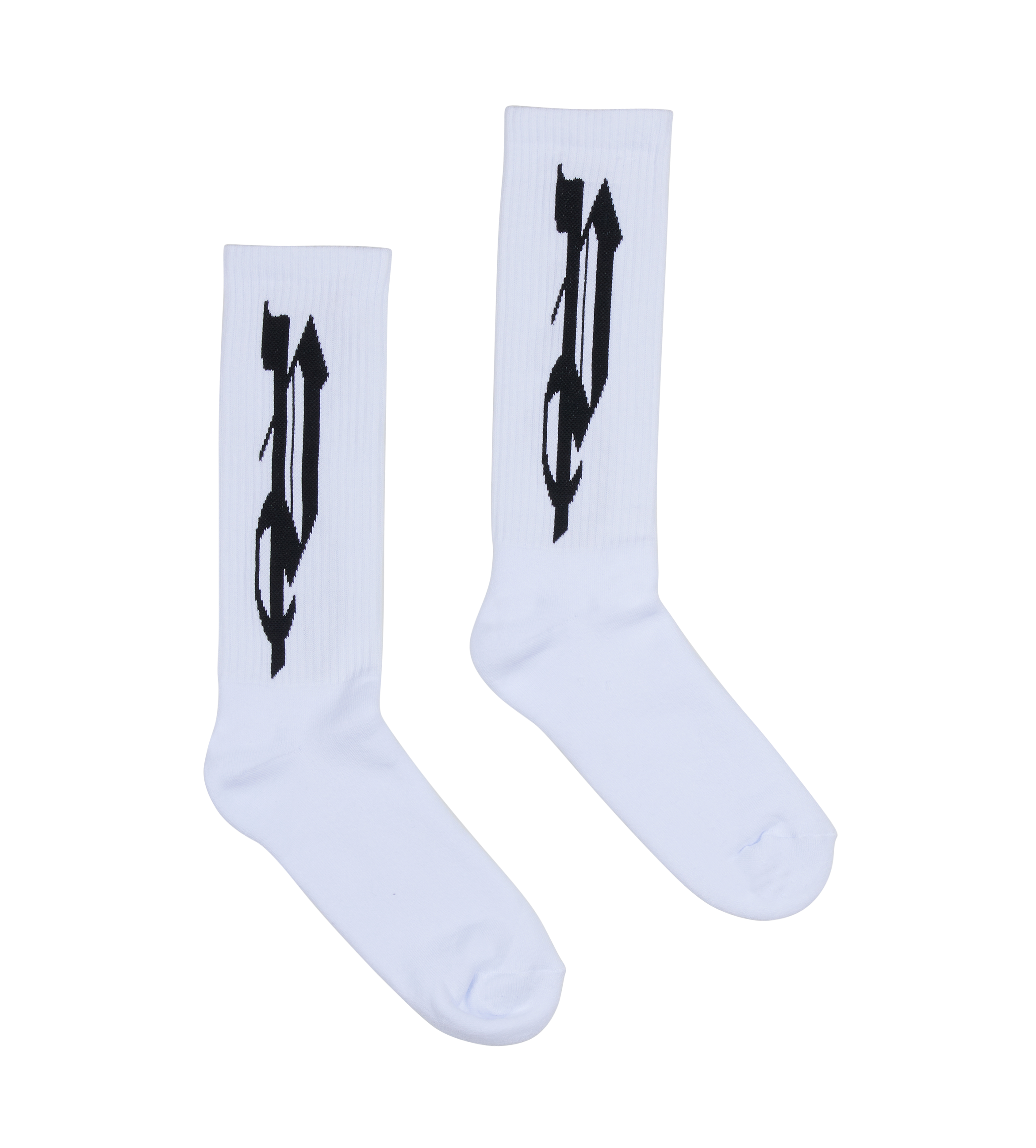 Logo Socks White