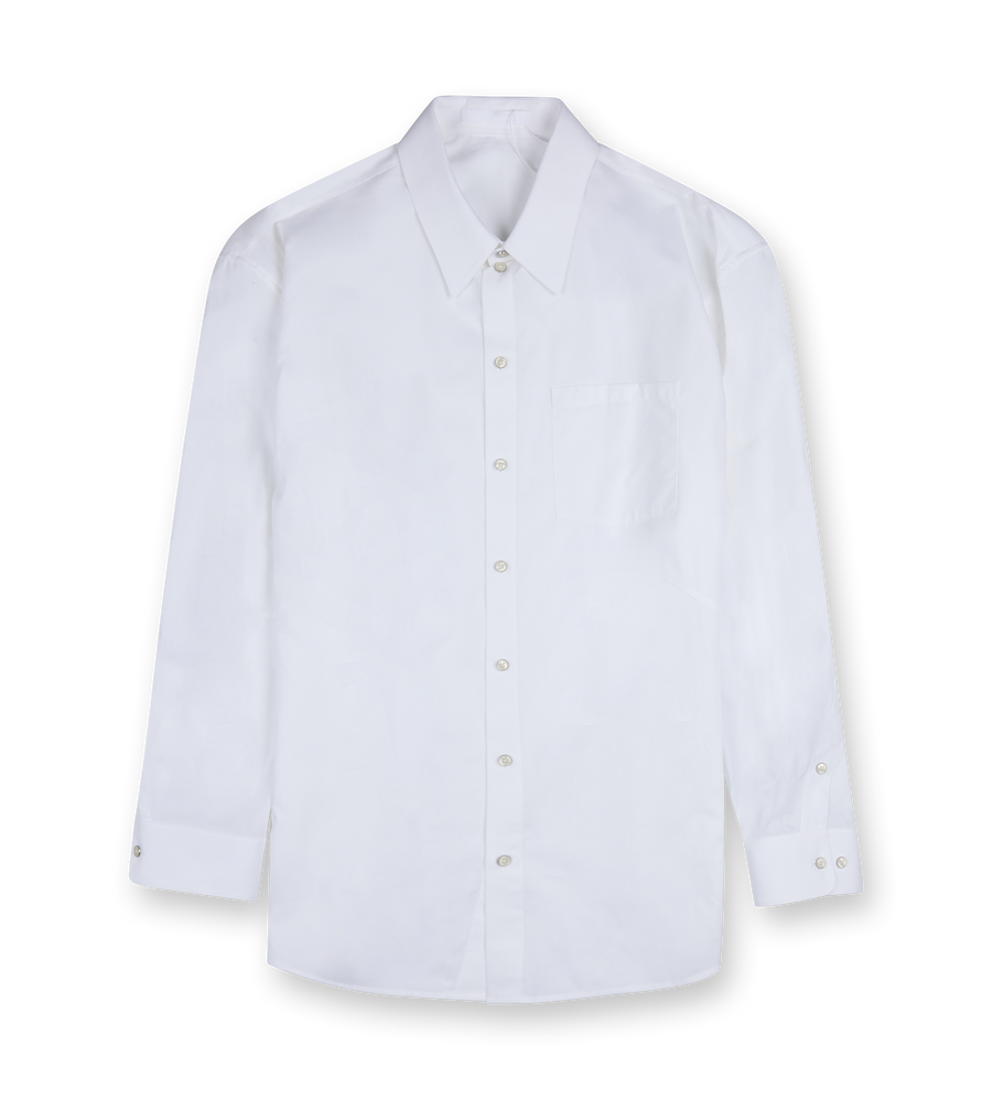 Apex Oversized Shirt White