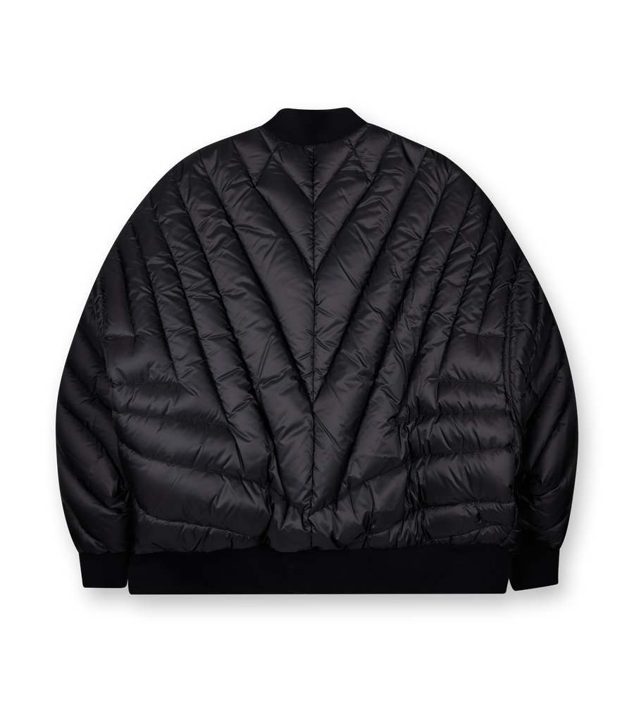 Moncler x Rick Owens Radiance Peter Down Bomber Jacket Black