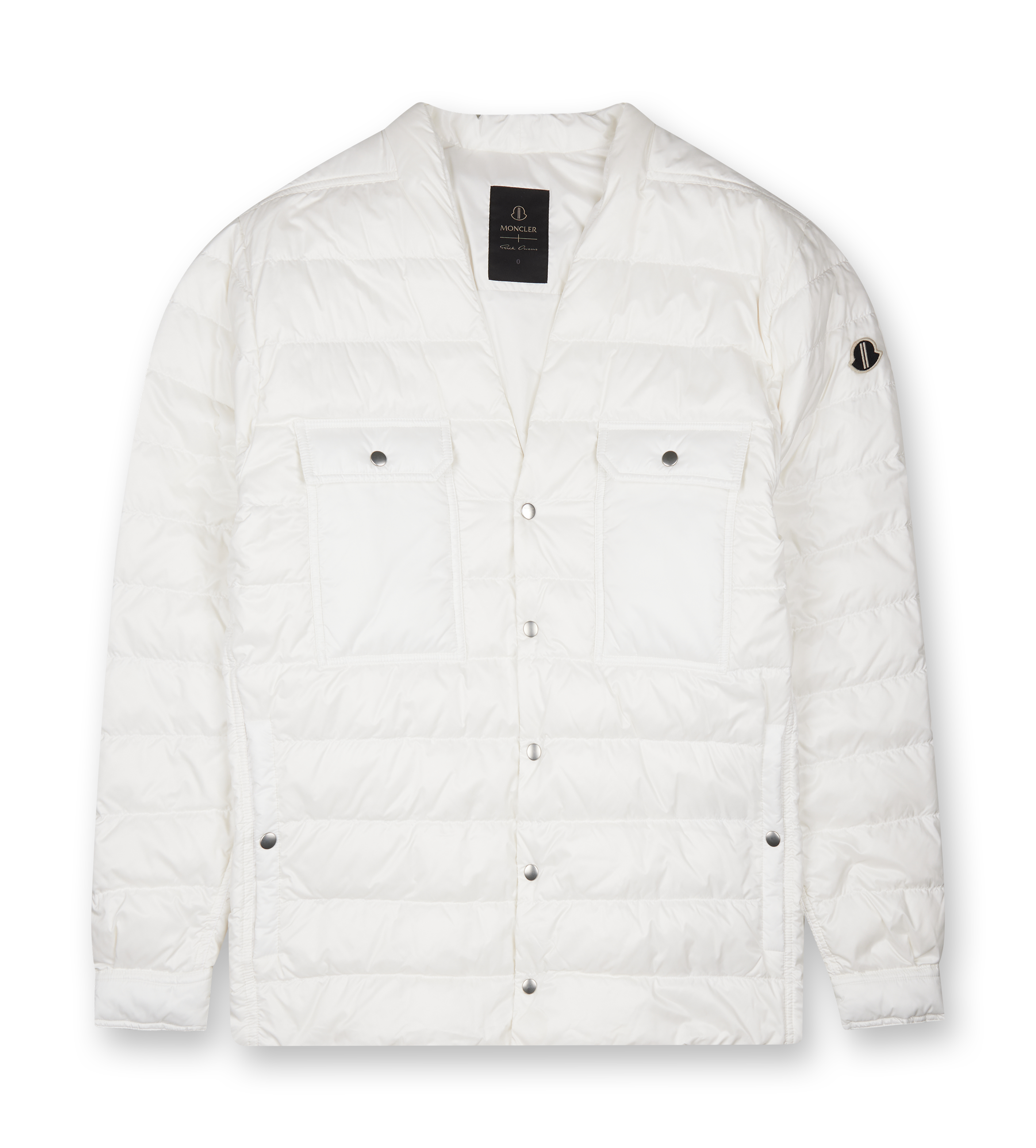 Moncler x Rick Owens Down Outershirt Milk