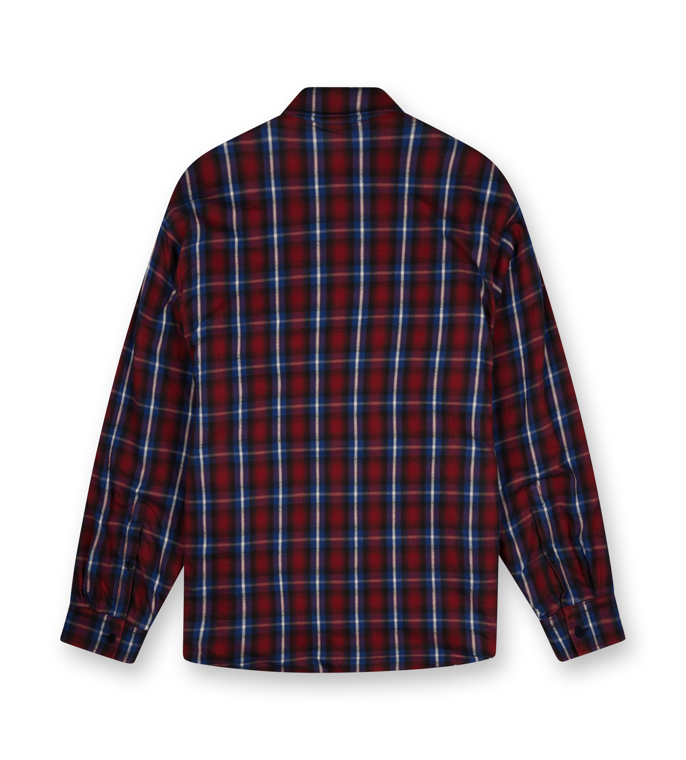 Lined Shirt Red Blue