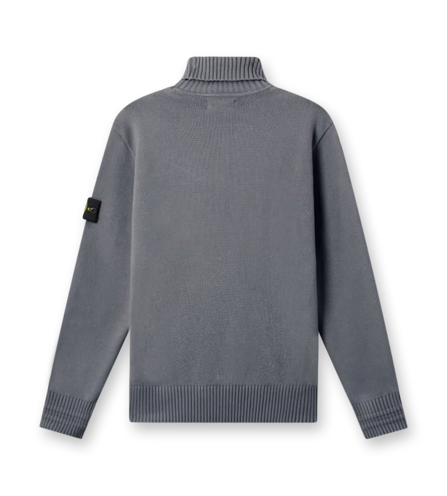 Turtle Neck Knit Grey