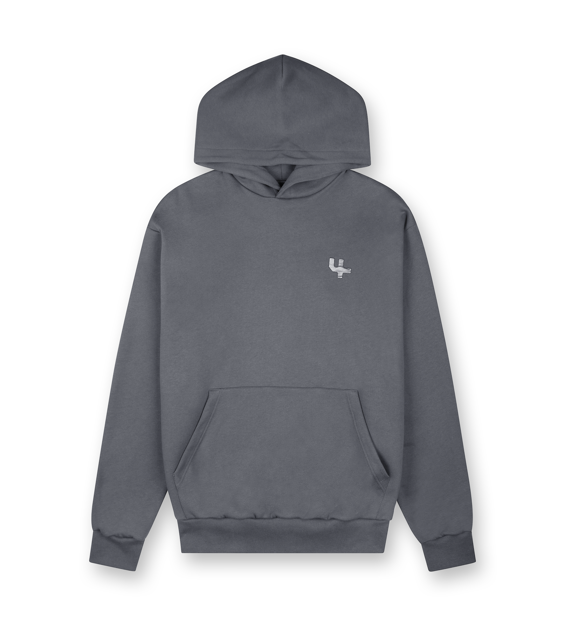 Outline Logo Hoodie Black Sand