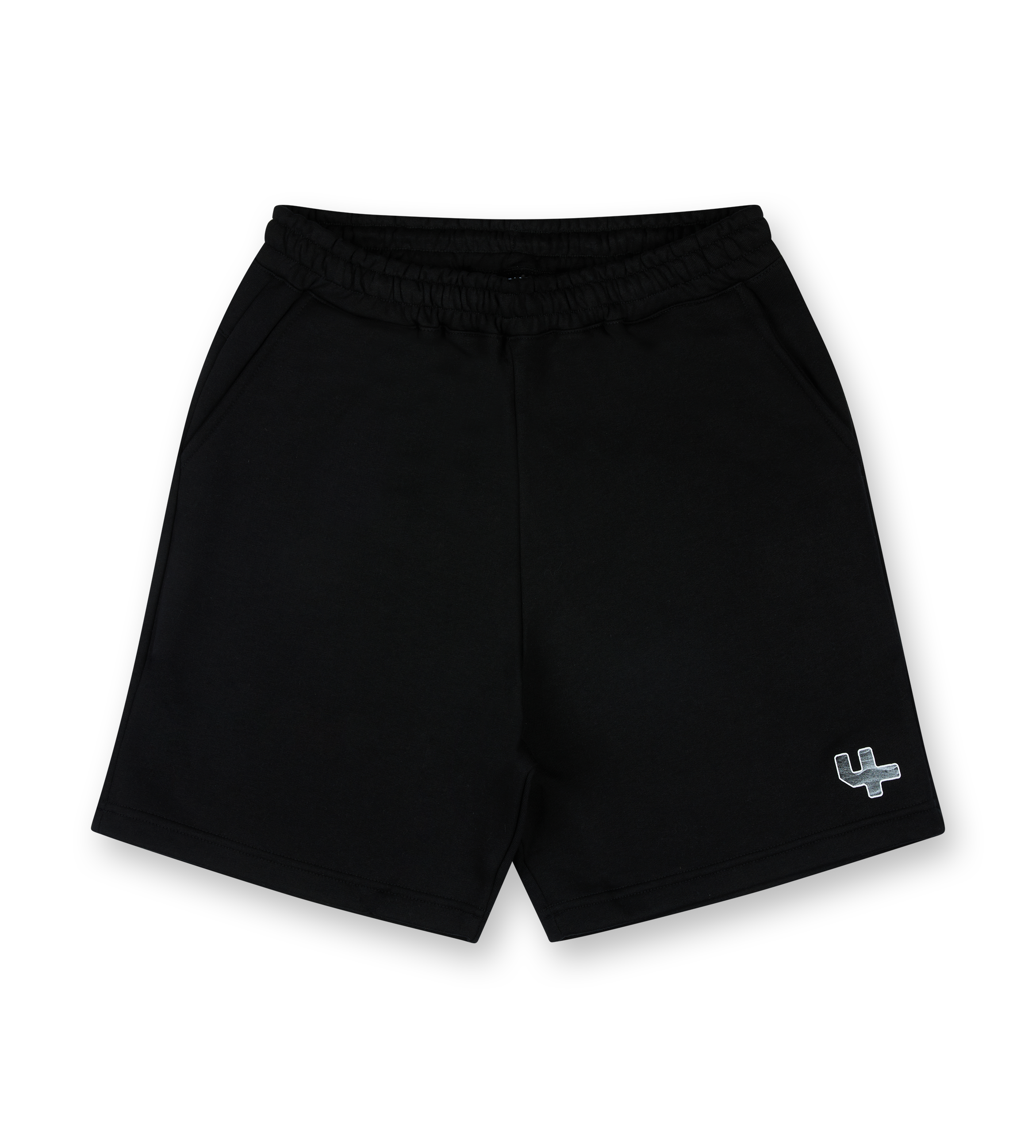 Outline Logo Shorts Black