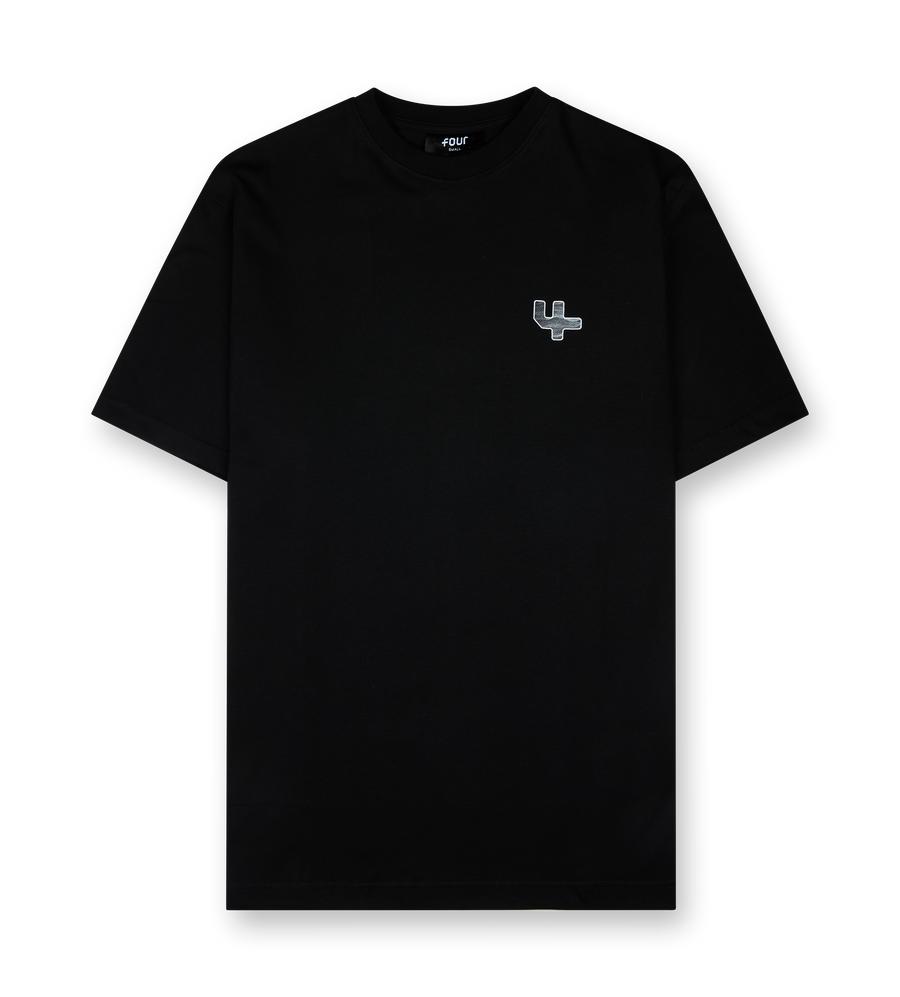 Outline Logo T-shirt Black