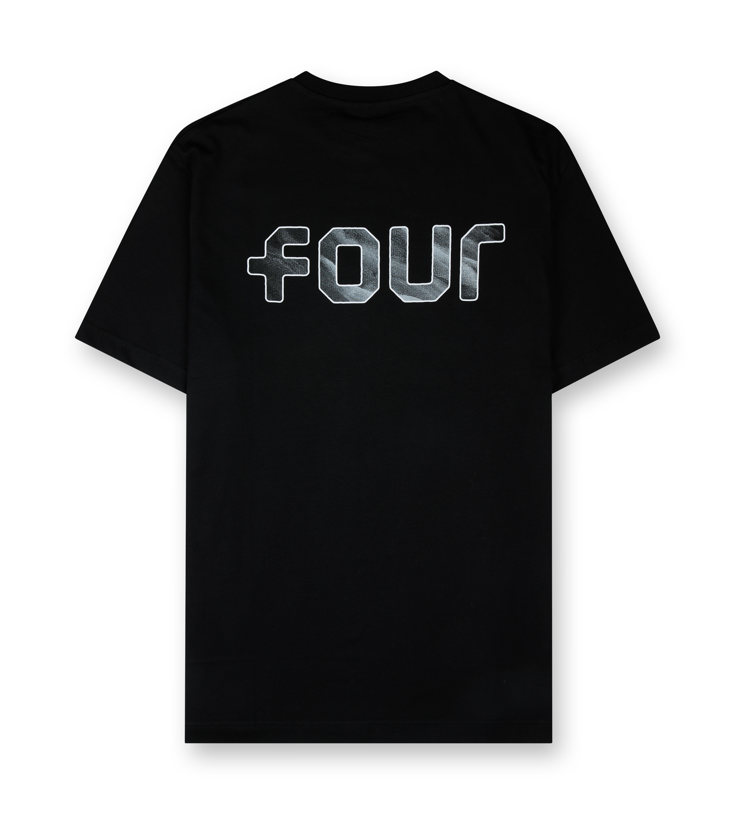 Outline Logo T-shirt Black