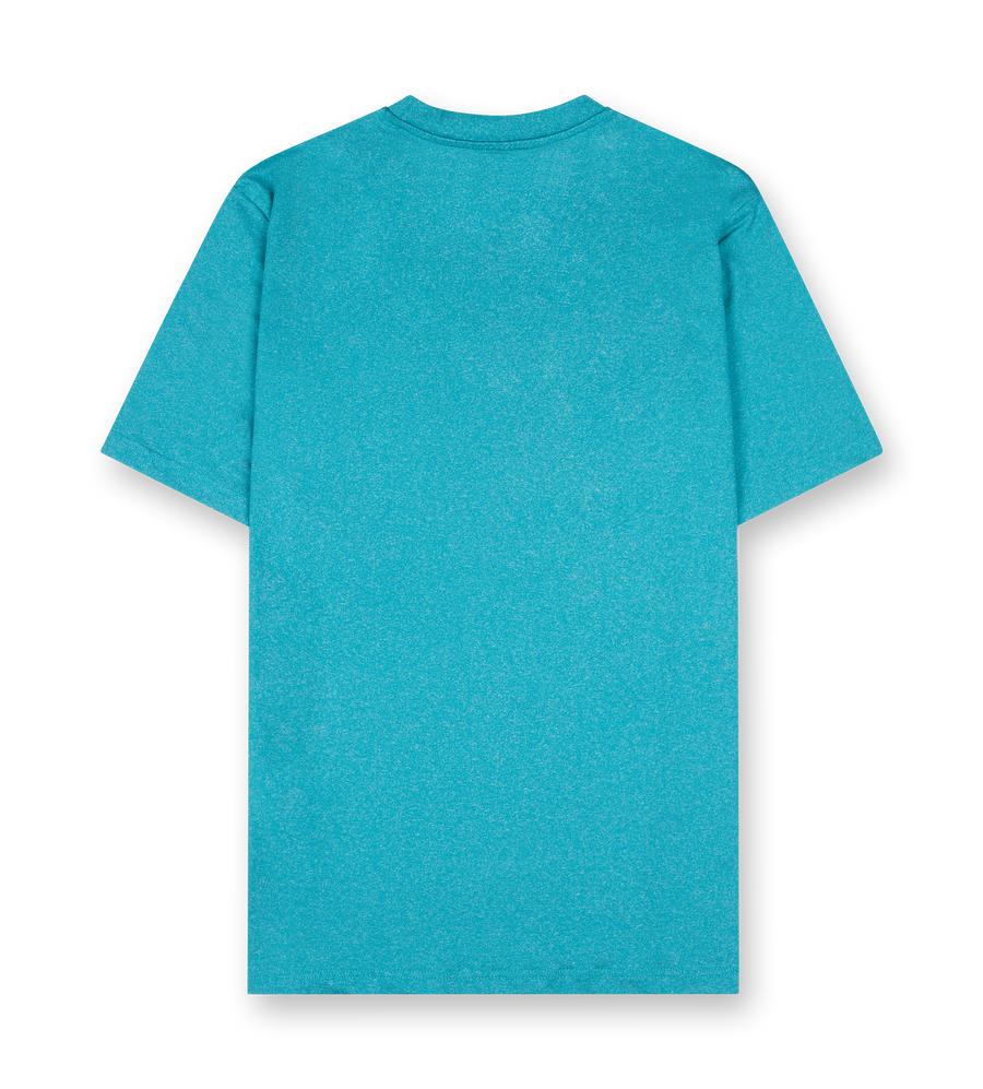 Sportswear T-shirt Melange Ocean Blue