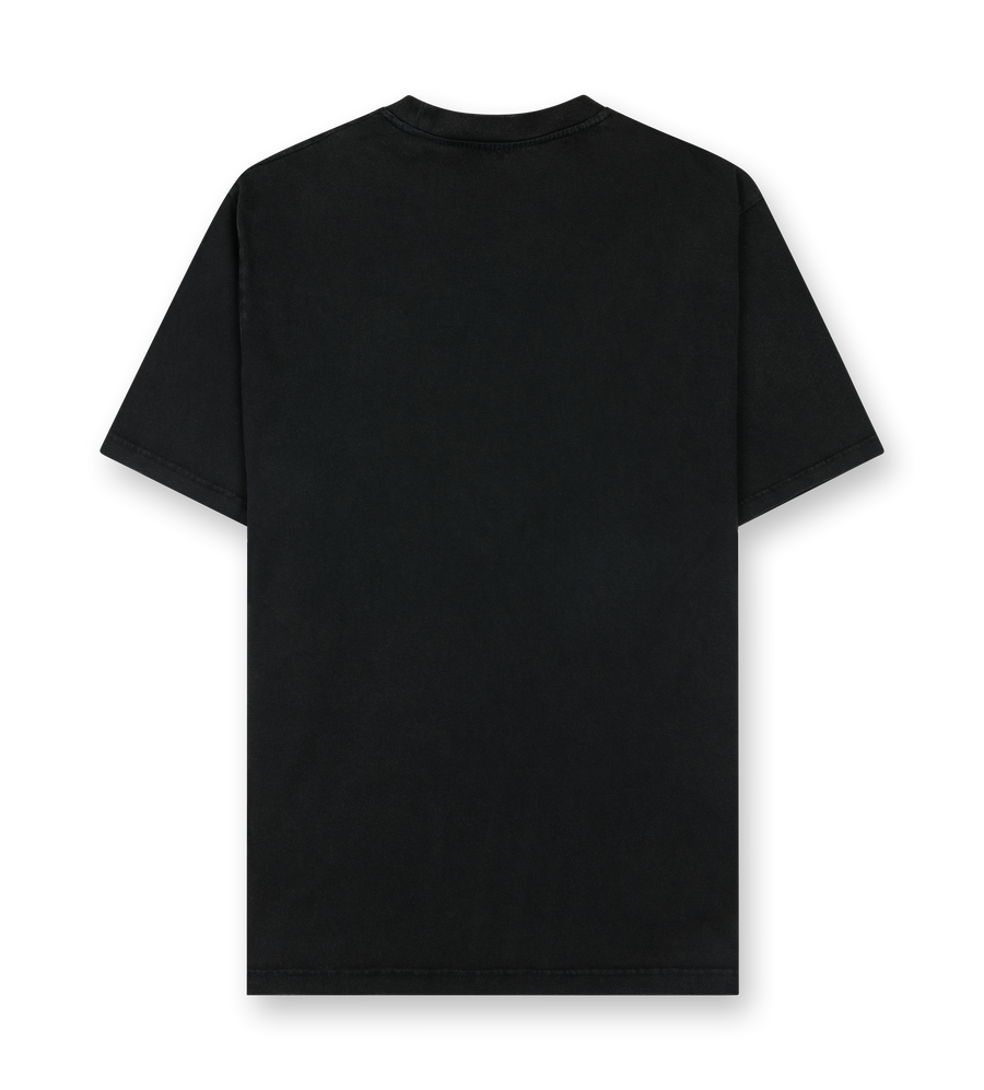 Washed T-shirt Black