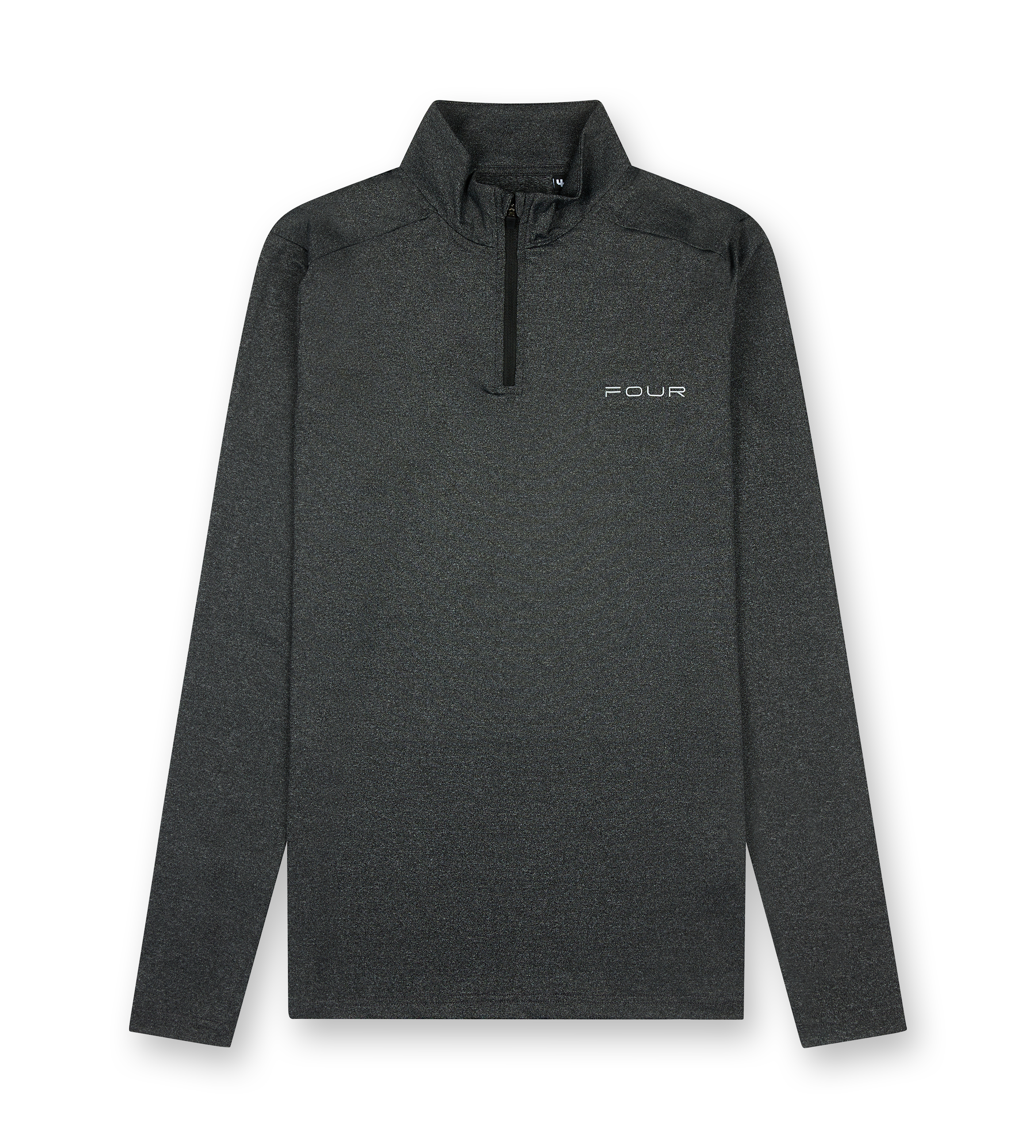 Sportswear Half Zip Melange Dark Grey