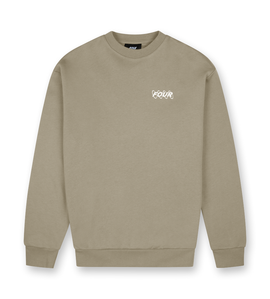 Circles Logo Crewneck Bungee Cord