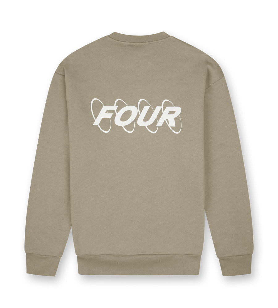 Circles Logo Crewneck Bungee Cord