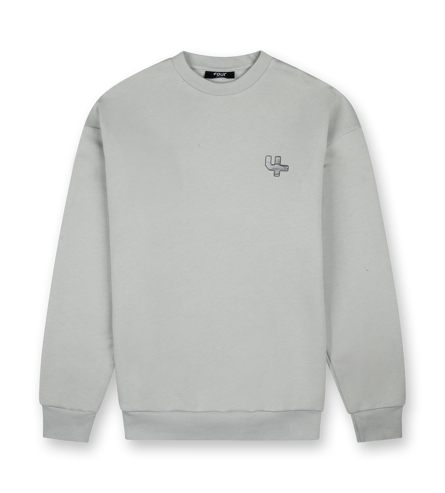 Outline Logo Crewneck High Rise