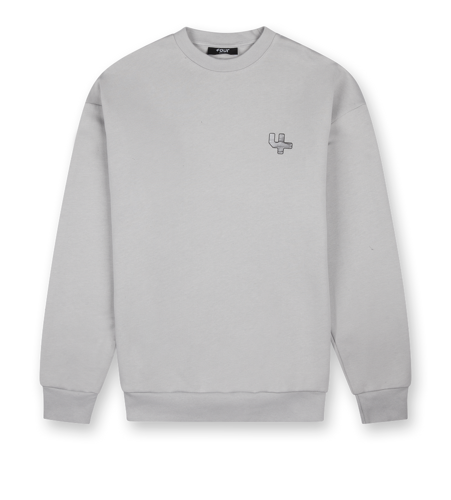 Outline Logo Crewneck High Rise