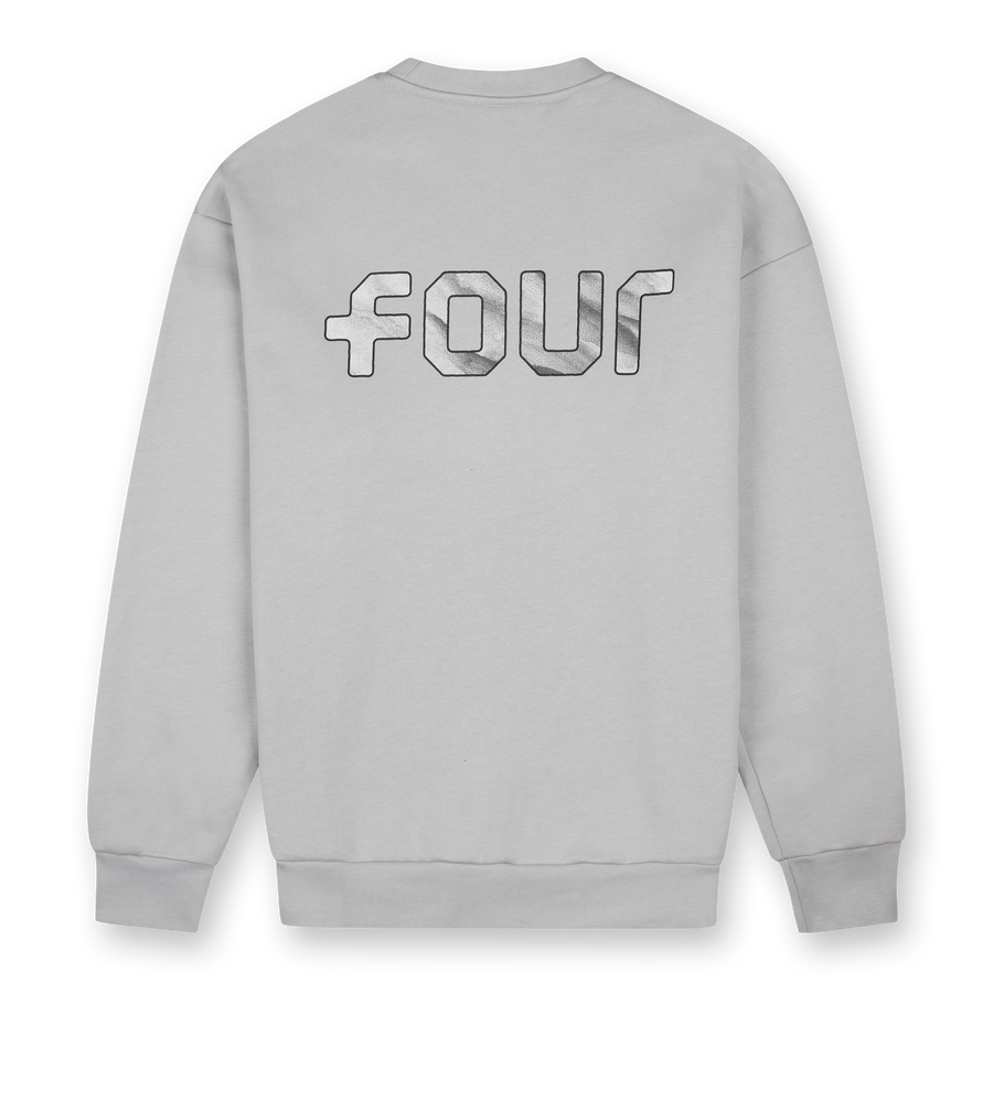 Outline Logo Crewneck High Rise