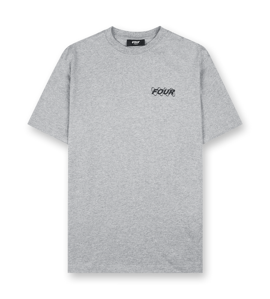 Circles Logo T-shirt Grey