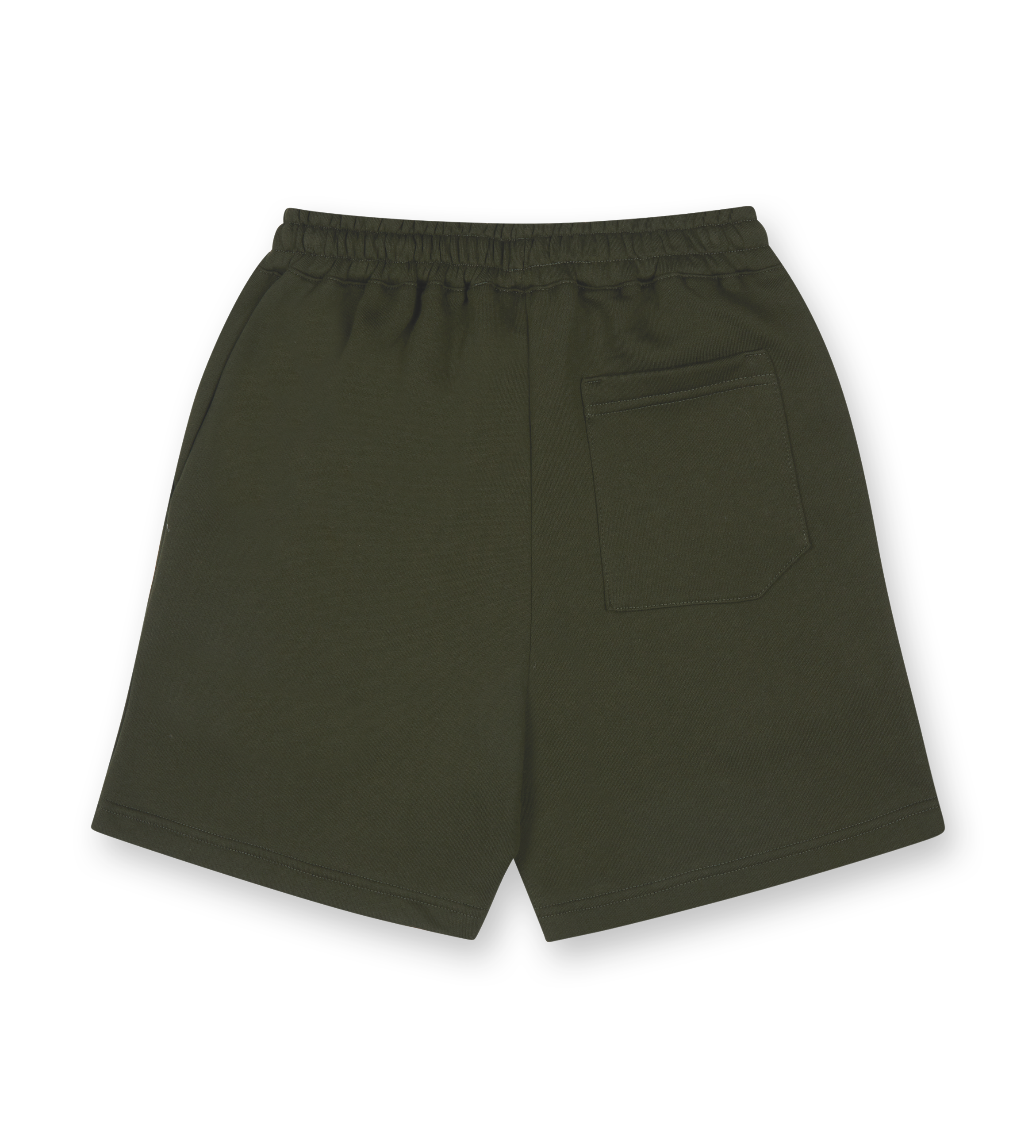 Circles Logo Shorts Army Green