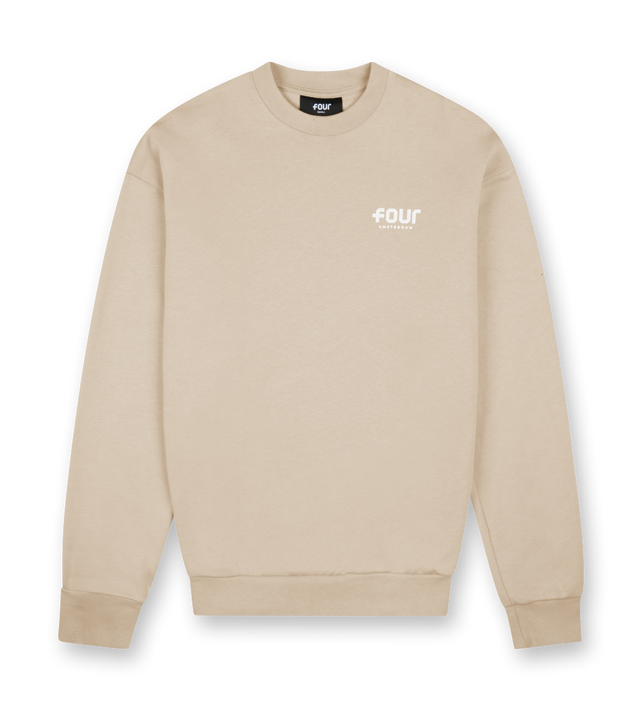 Logo Crewneck Weathered Teak