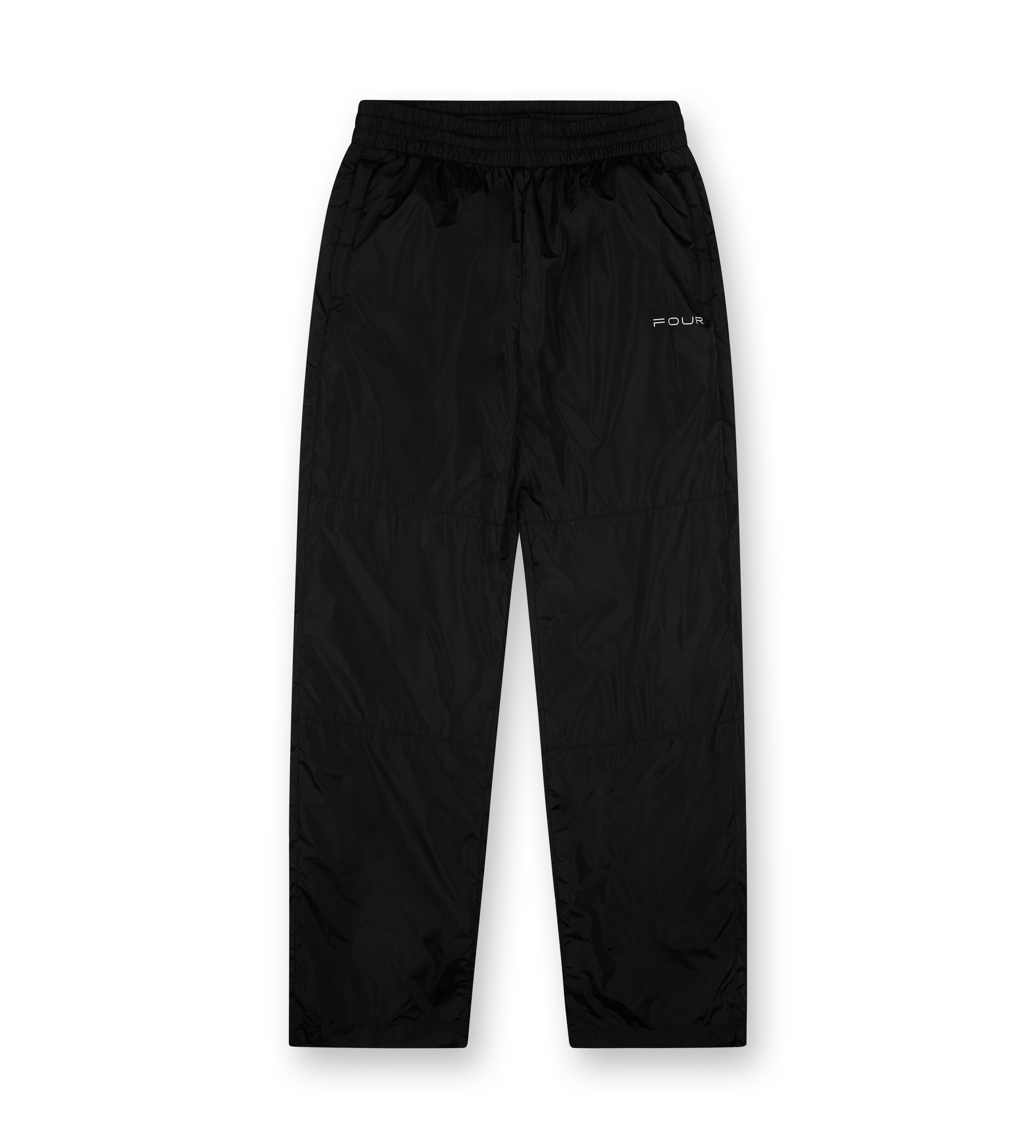 Sport Windbreaker Nylon Pants Black